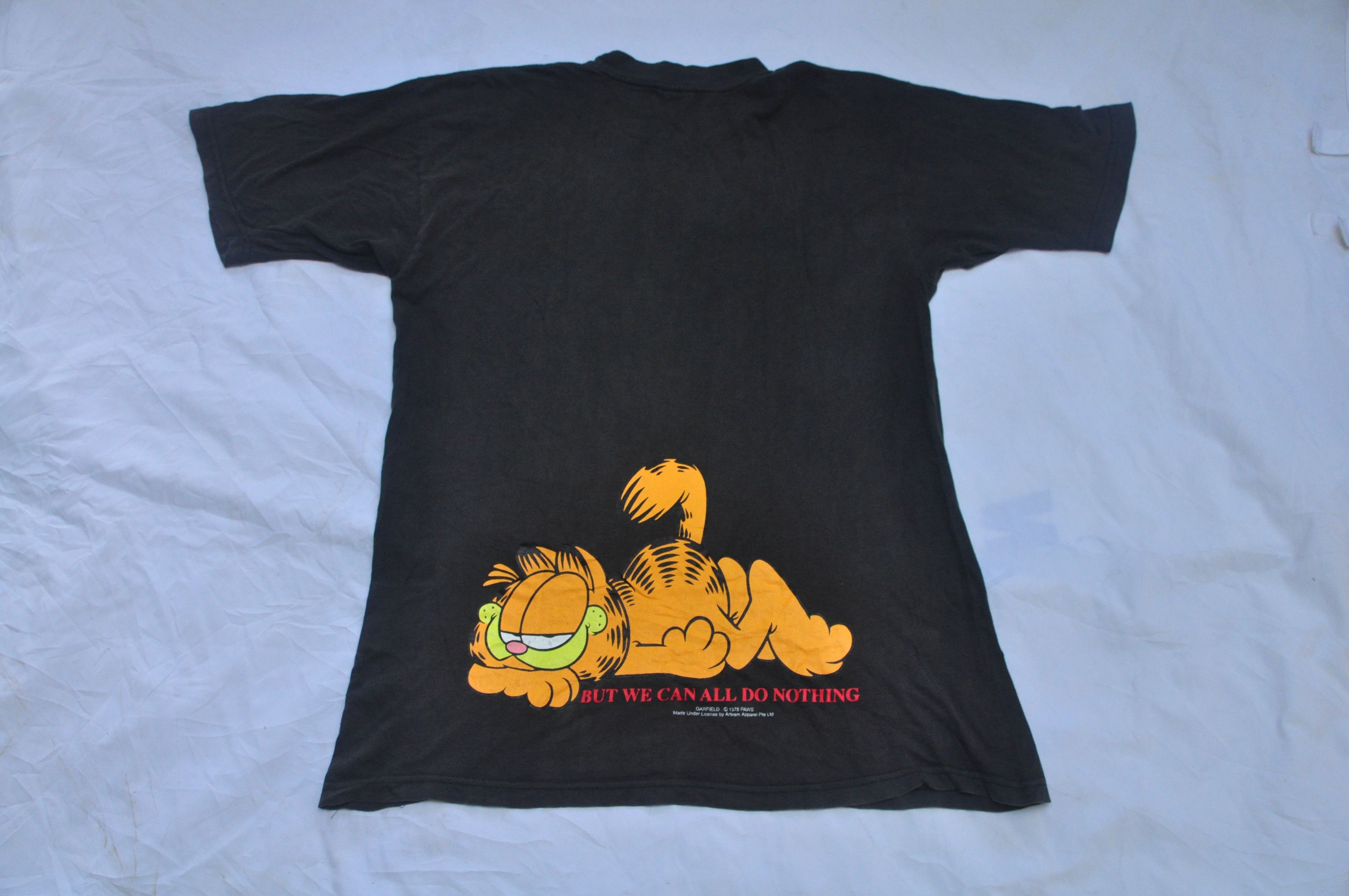 Designer × Japanese Brand × Vintage Vintage Garfeild Cartoon Series Big Logo Travis Scott Style Size US L / EU 52-54 / 3 - 2 Thumbnail
