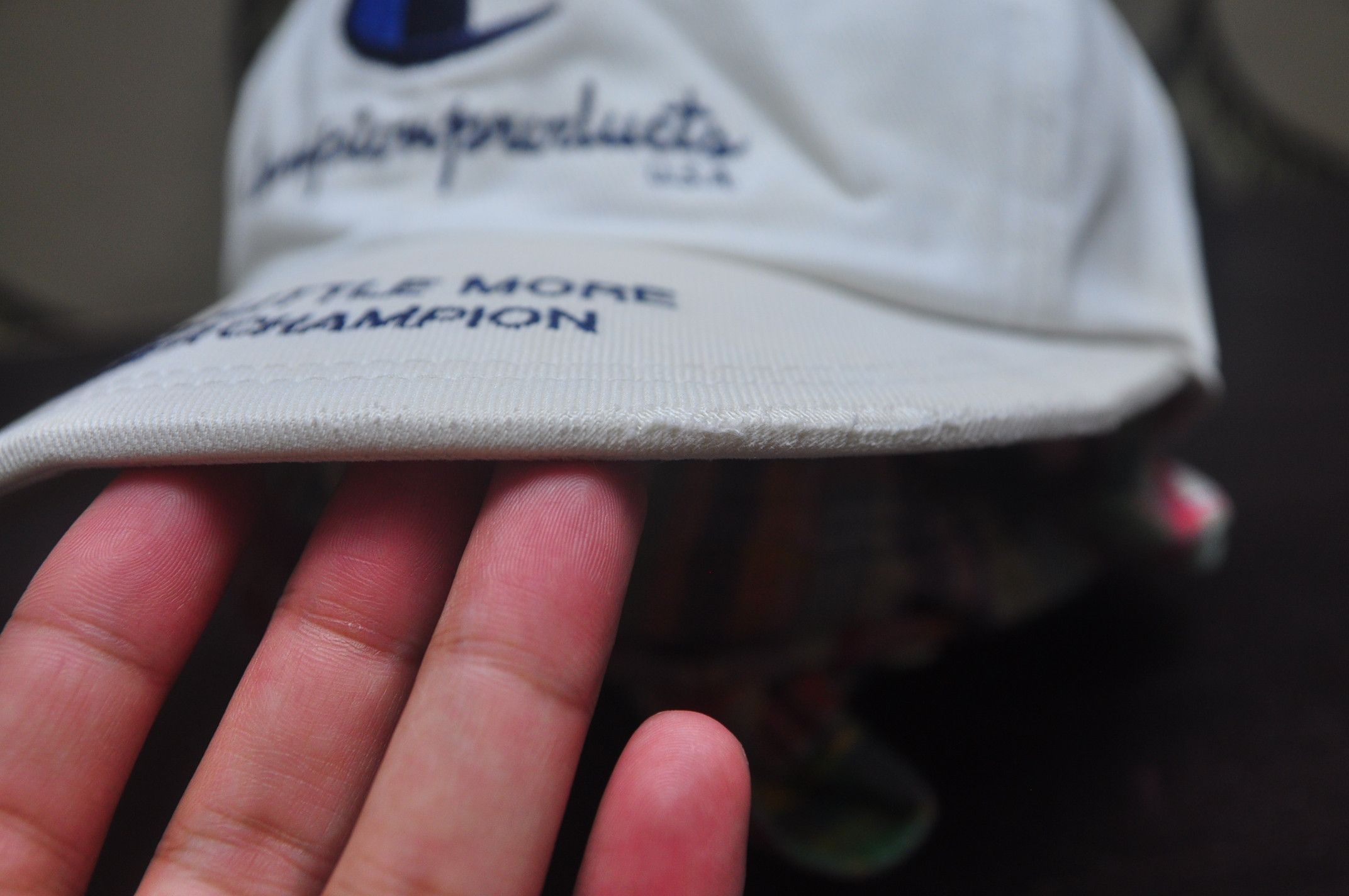 Champion × Designer × Japanese Brand Vintage Champion Product Cap Travis Scott Fashion Style Size ONE SIZE - 5 Thumbnail