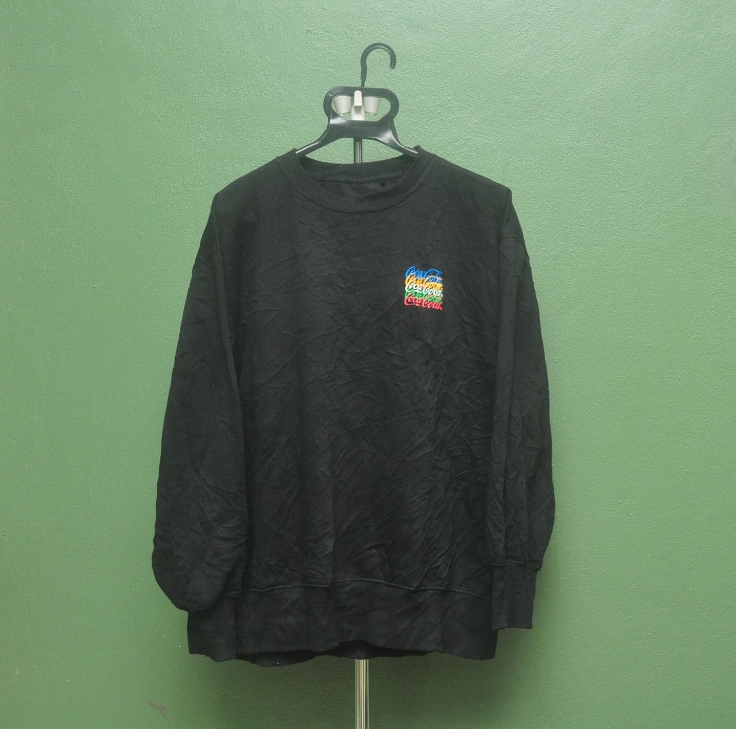 Coca Cola × Japanese Brand × Vintage Vintage Coca Cola Rainbow Black Colour Travis Scott Style Size US L / EU 52-54 / 3 - 1 Thumbnail