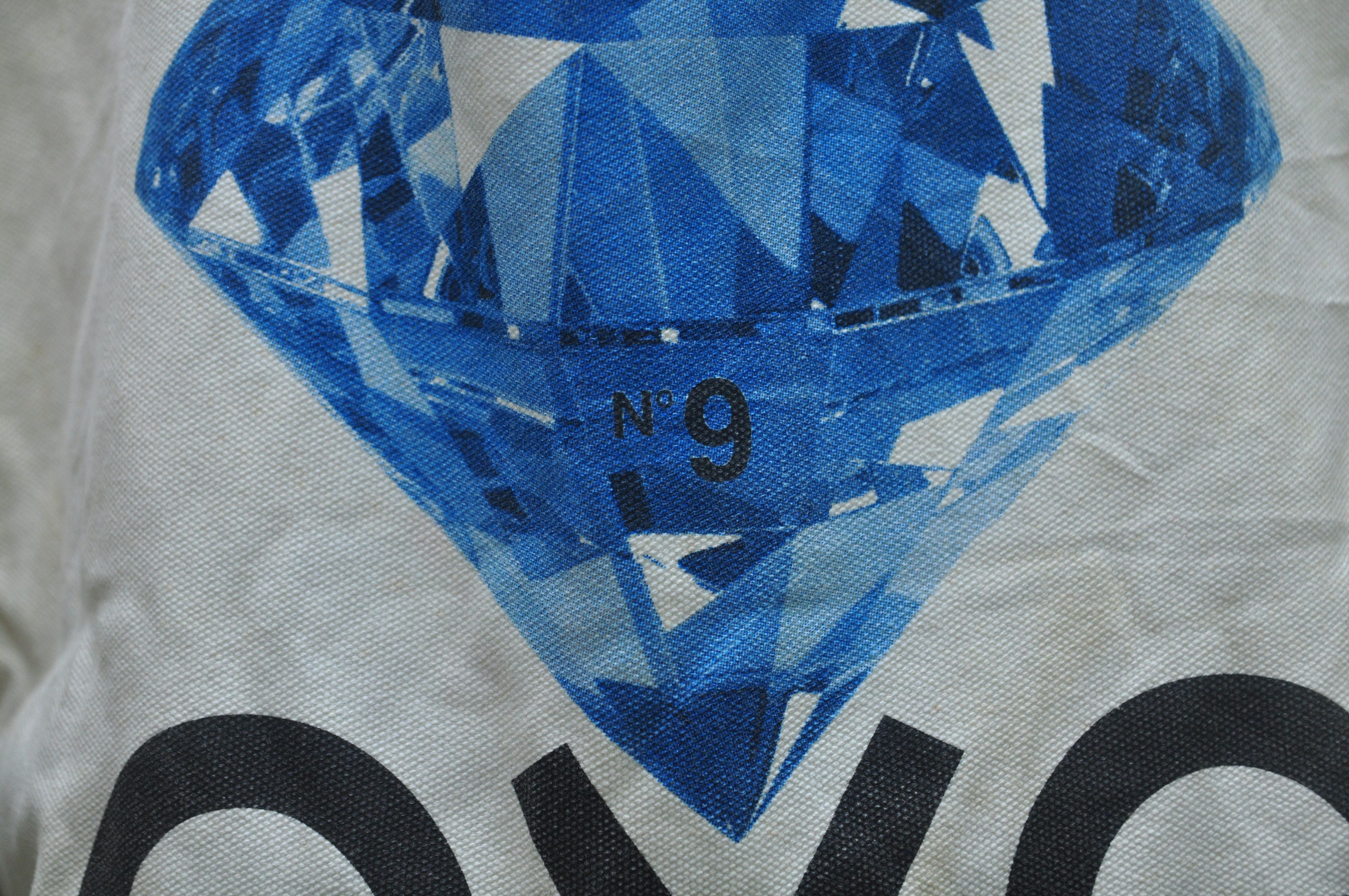 Japanese Brand × Vintage No.9 Diamond Eye Tote Beg Size ONE SIZE - 3 Thumbnail