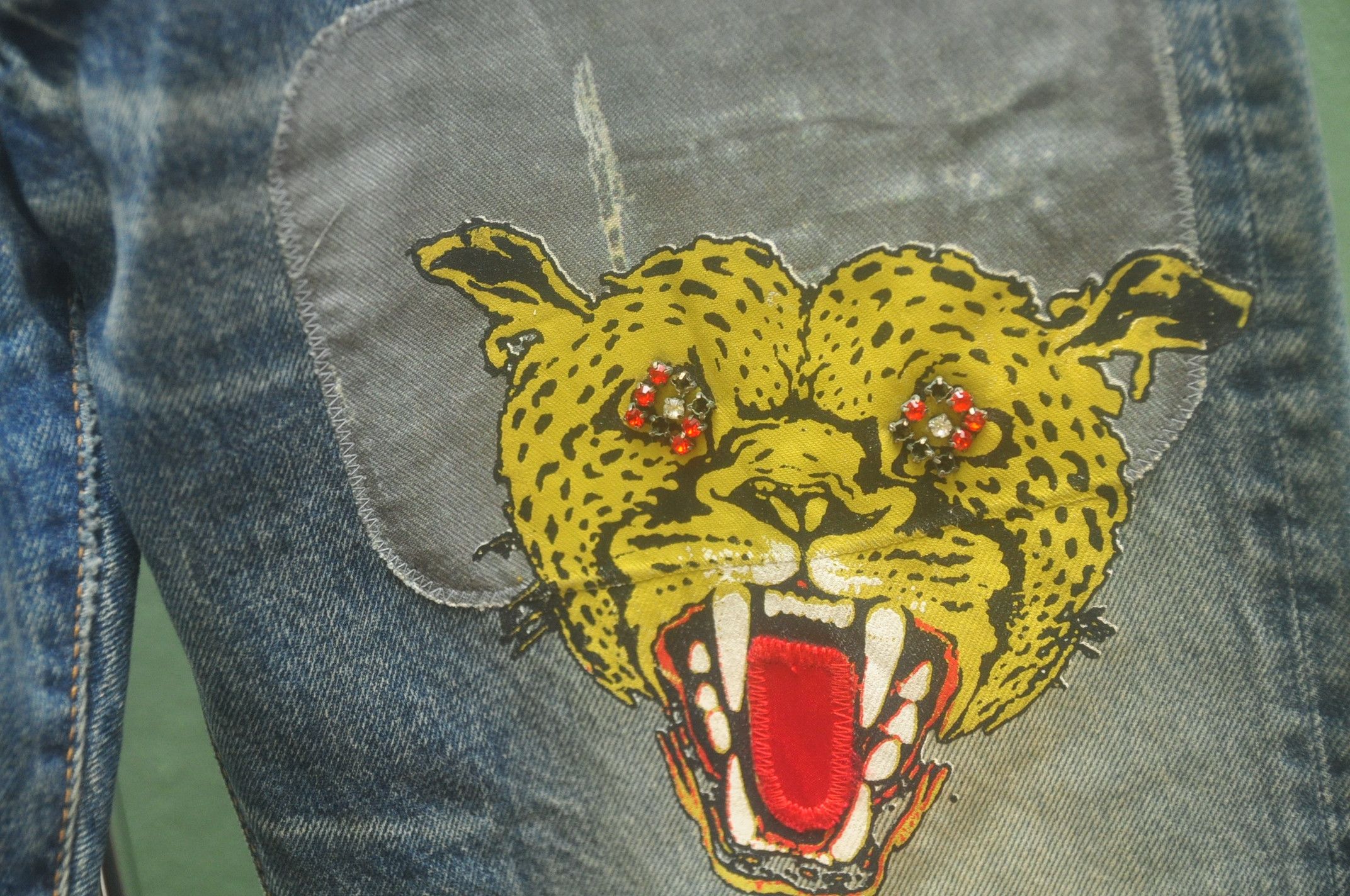 Japanese Brand × Vintage Vintage RNA Slang Distressed Denim travis Scott Style Size US 33 - 7 Thumbnail