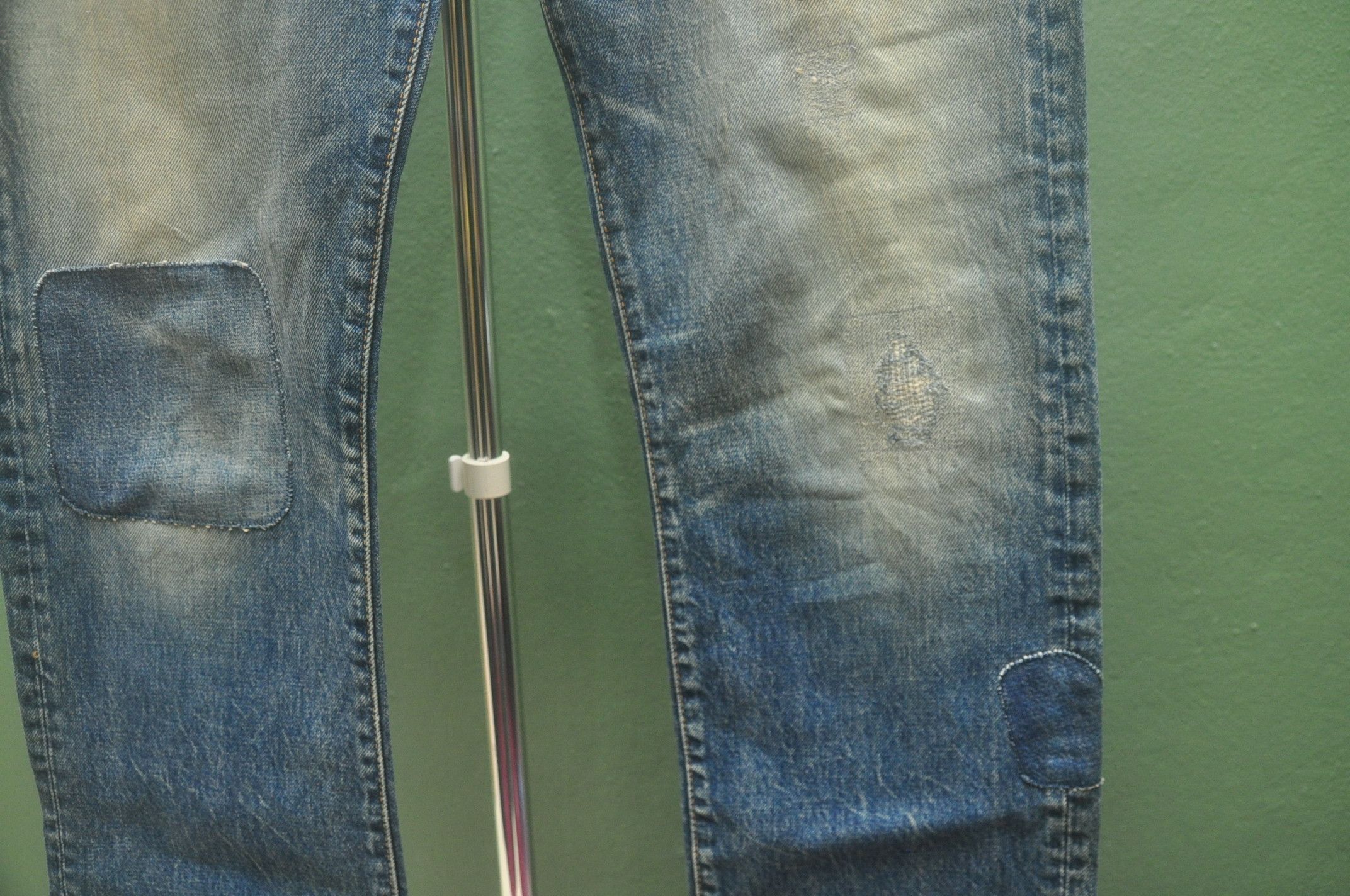 Japanese Brand × Vintage Vintage RNA Slang Distressed Denim travis Scott Style Size US 33 - 6 Thumbnail