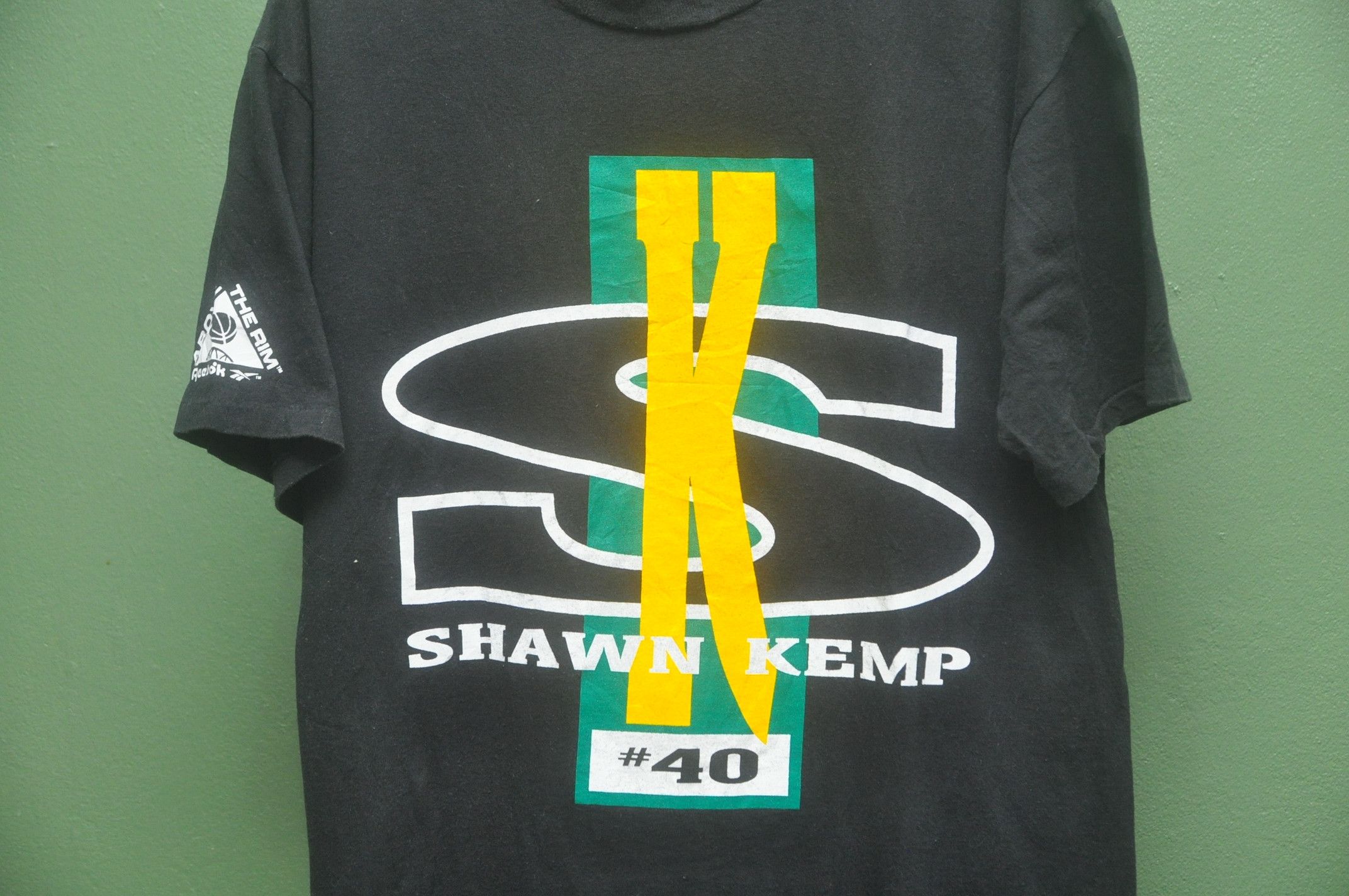 Japanese Brand × Vintage Vintage Shawn Kemp Above The Rim Shirt Travis Scott Size US L / EU 52-54 / 3 - 3 Thumbnail