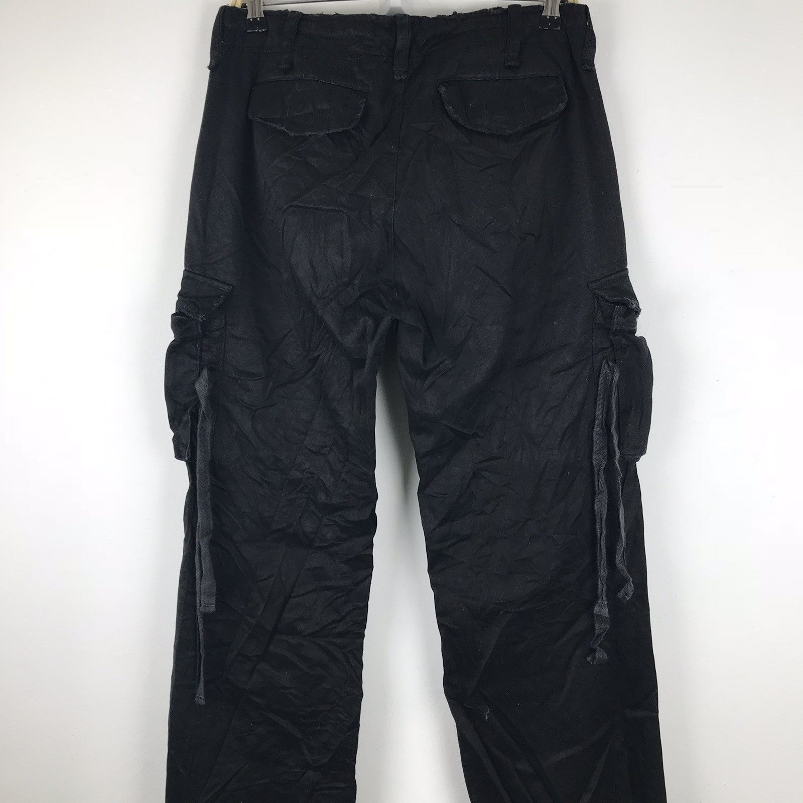 Japanese Brand × Vintage X112 VTG LUCY TACTICAL BONDAGE SKATE CARGO PANTS Size US 34 / EU 50 - 2 Thumbnail