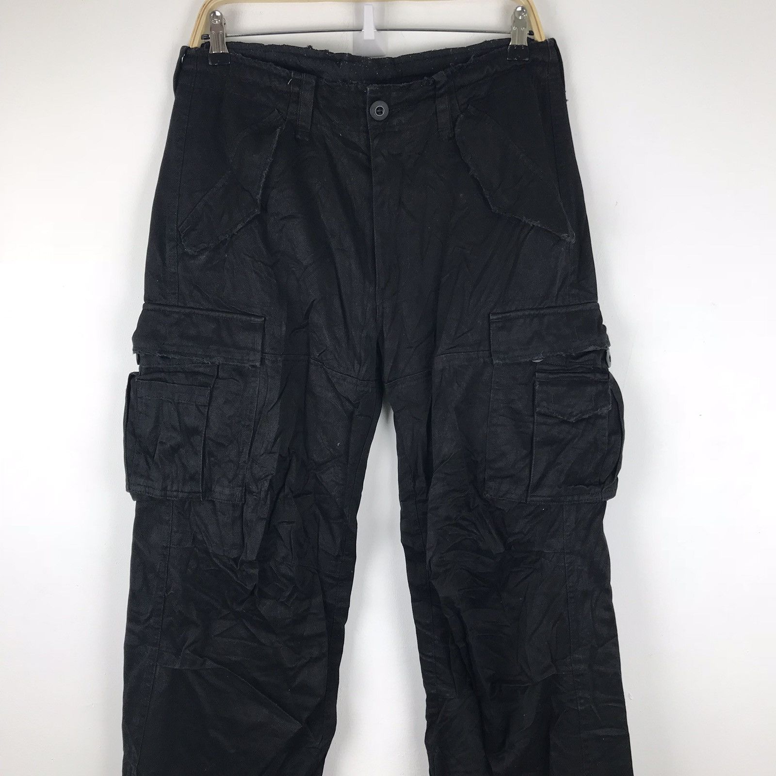 Japanese Brand × Vintage X112 VTG LUCY TACTICAL BONDAGE SKATE CARGO PANTS Size US 34 / EU 50 - 5 Thumbnail