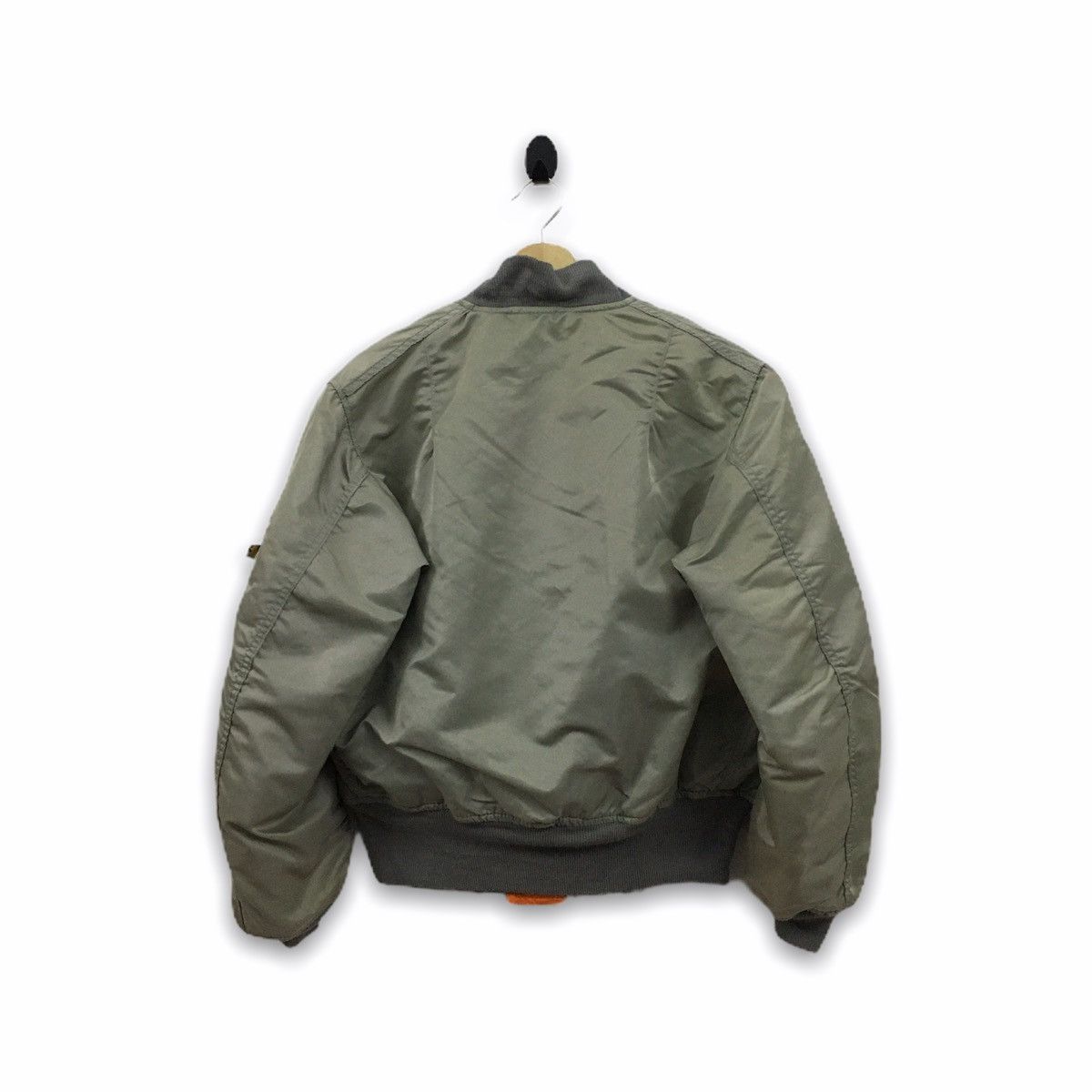 Alpha Industries × Vintage Vintage Alpha Industries Flight Bomber Jacket Size US M / EU 48-50 / 2 - 2 Thumbnail