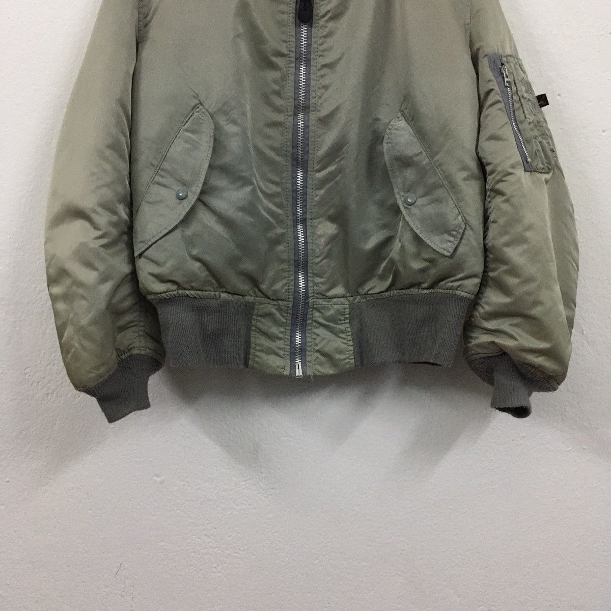Alpha Industries × Vintage Vintage Alpha Industries Flight Bomber Jacket Size US M / EU 48-50 / 2 - 7 Thumbnail