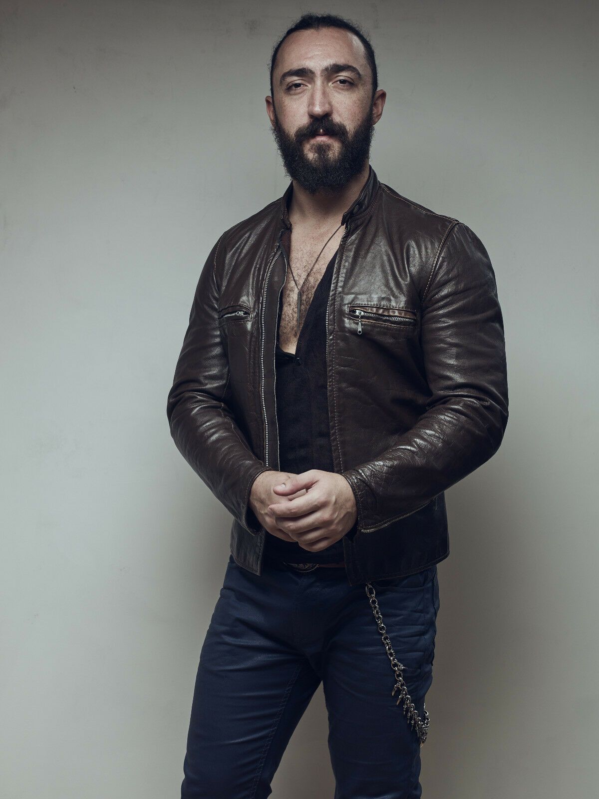Other Leather jacket VERY RARE! Beck Buco Schott cafe racer biker Size US M / EU 48-50 / 2 - 3 Thumbnail