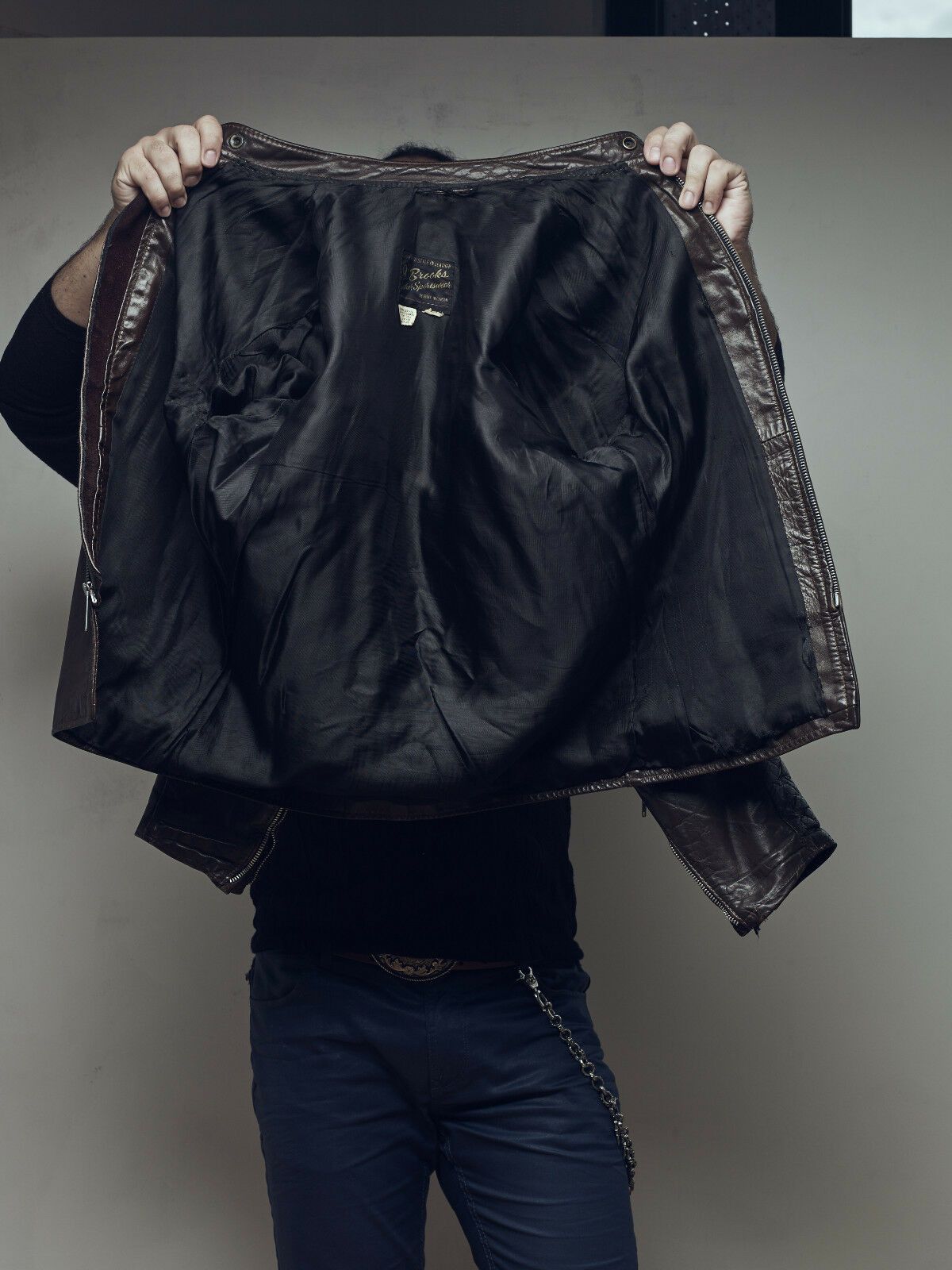 Other Leather jacket VERY RARE! Beck Buco Schott cafe racer biker Size US M / EU 48-50 / 2 - 5 Thumbnail