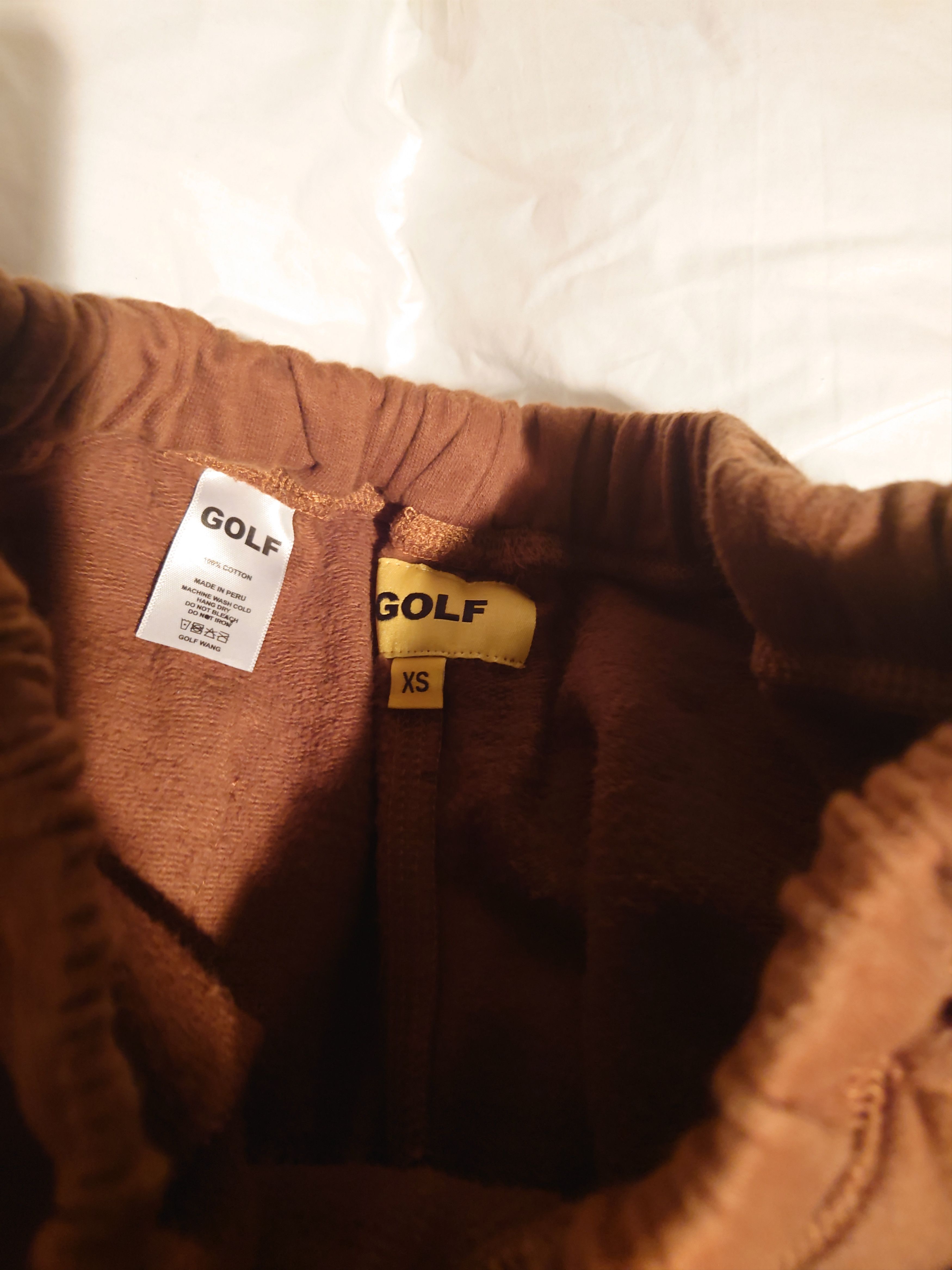 Golf Wang × Tyler The Creator Brown 3D Logo Sweatpants Size US 28 / EU 44 - 3 Thumbnail