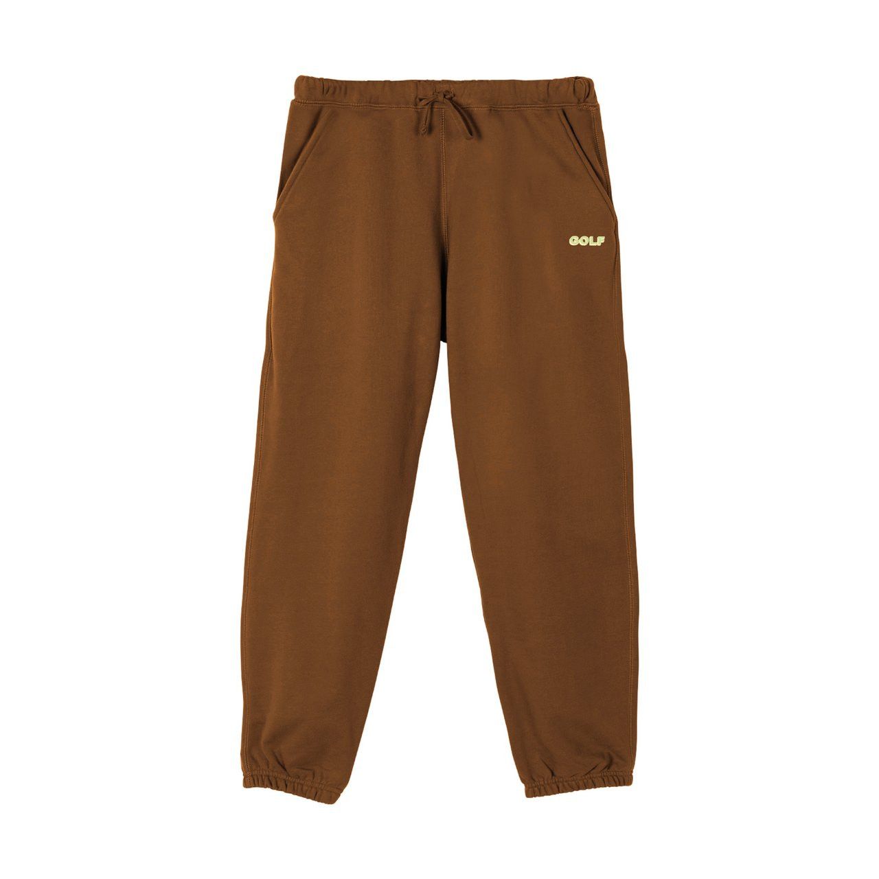 Golf Wang × Tyler The Creator Brown 3D Logo Sweatpants Size US 28 / EU 44 - 1 Thumbnail