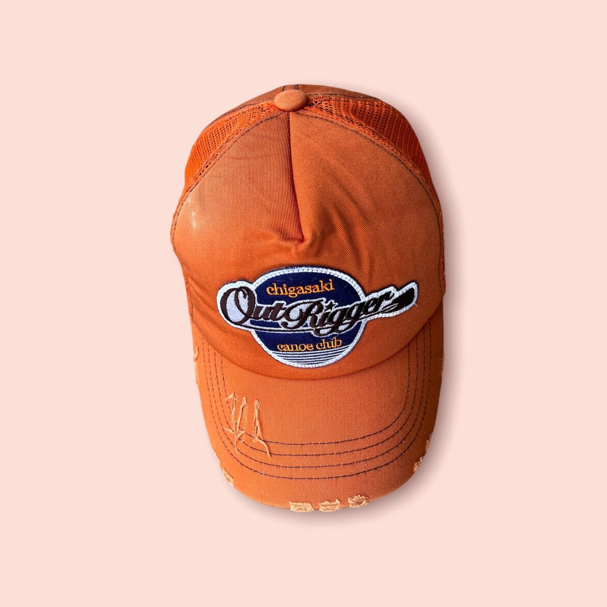 Japanese Brand CHIGASAKI OUTRIGGER CANOE CLUB TRUCKER HAT Size ONE SIZE - 8 Thumbnail