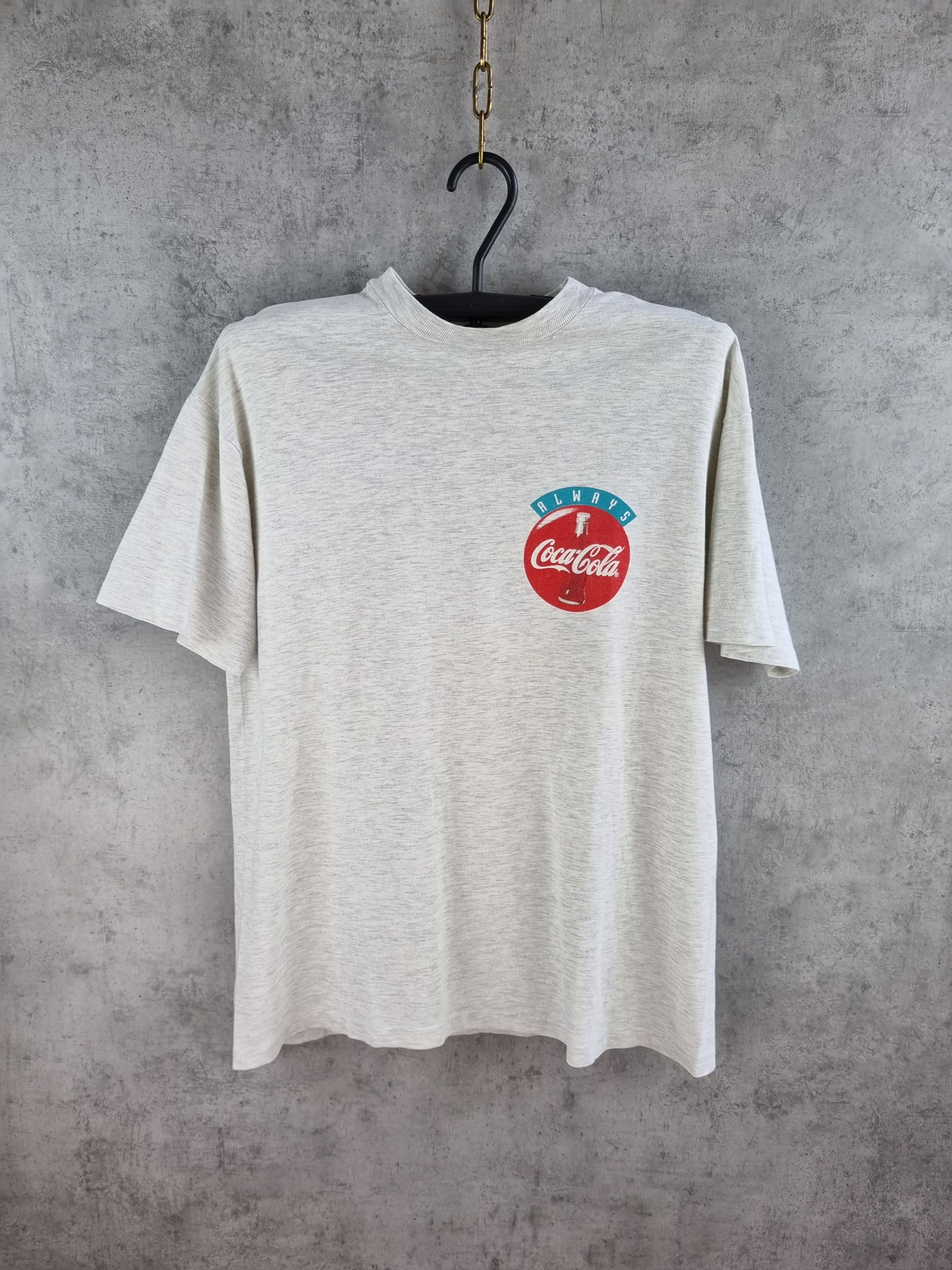 Coca Cola × Vintage 90s Rare COCA COLA Tee shirt Logo Size US L / EU 52-54 / 3 - 2 Thumbnail