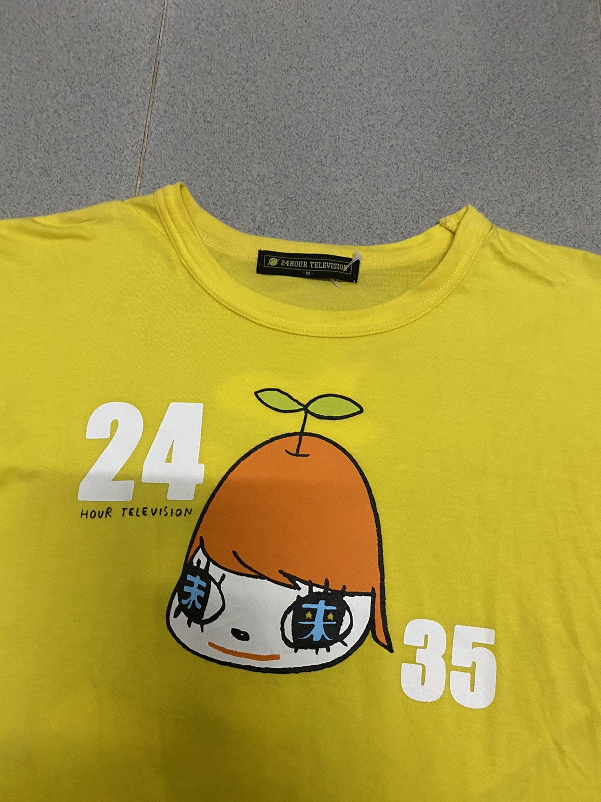 Japanese Brand × Vintage Vintage 24hour Television Japanese Brand Tee Size US M / EU 48-50 / 2 - 3 Thumbnail
