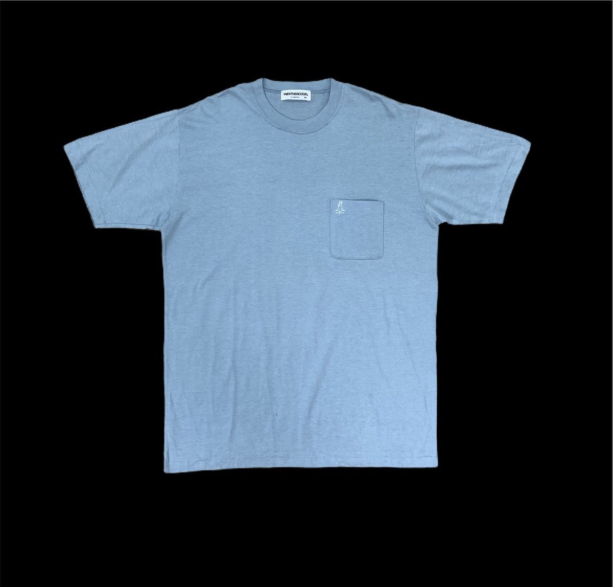 Japanese Brand × Stitch's Jeans × Vintage Vintage 80s WEATHERCOCK Single Stitch Pocket Plain Tshirt Size US M / EU 48-50 / 2 - 1 Thumbnail