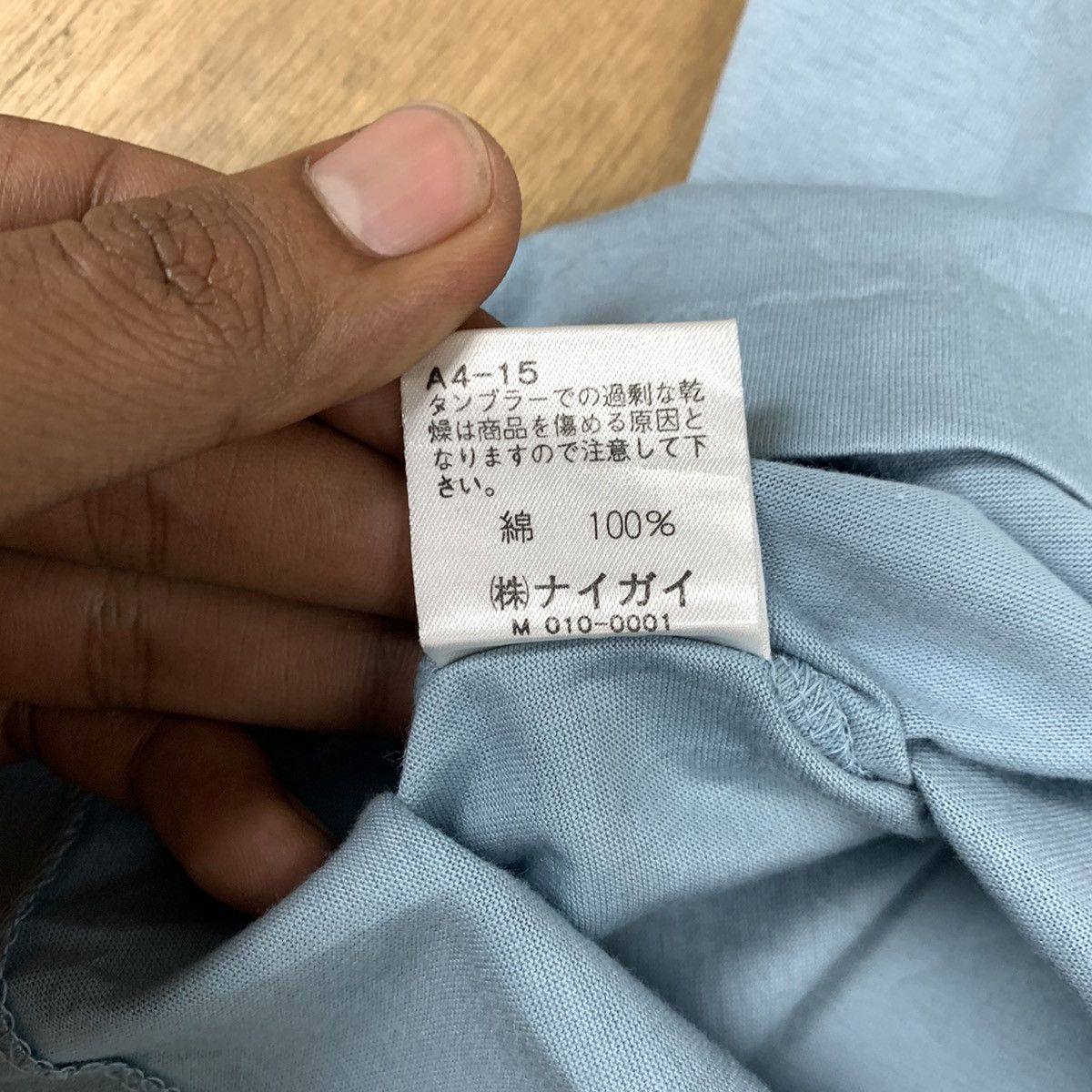 Japanese Brand × Stitch's Jeans × Vintage Vintage 80s WEATHERCOCK Single Stitch Pocket Plain Tshirt Size US M / EU 48-50 / 2 - 16 Thumbnail