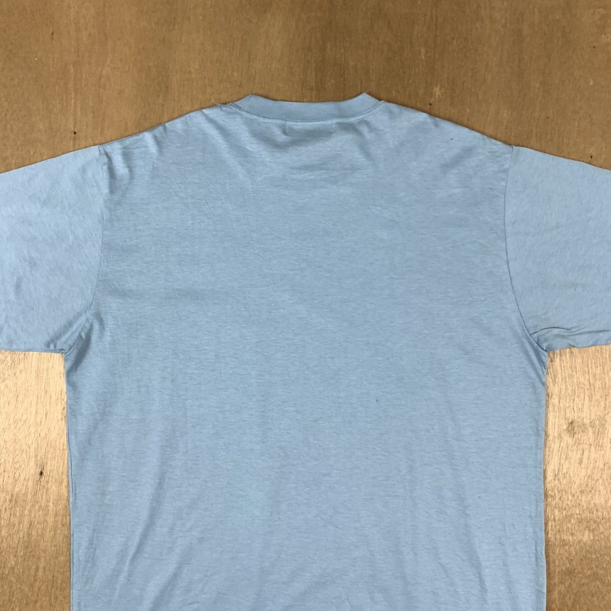 Japanese Brand × Stitch's Jeans × Vintage Vintage 80s WEATHERCOCK Single Stitch Pocket Plain Tshirt Size US M / EU 48-50 / 2 - 10 Thumbnail