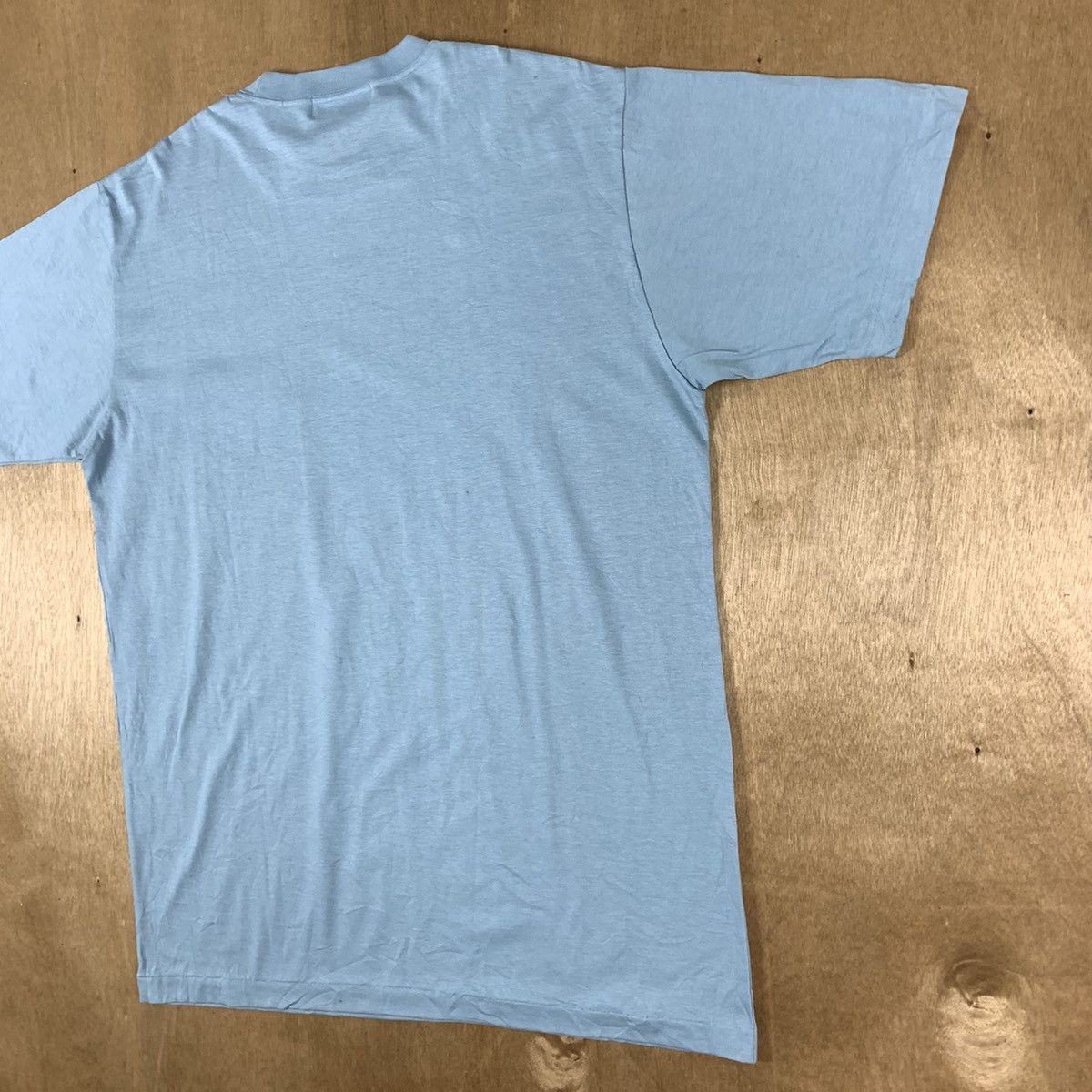 Japanese Brand × Stitch's Jeans × Vintage Vintage 80s WEATHERCOCK Single Stitch Pocket Plain Tshirt Size US M / EU 48-50 / 2 - 13 Thumbnail