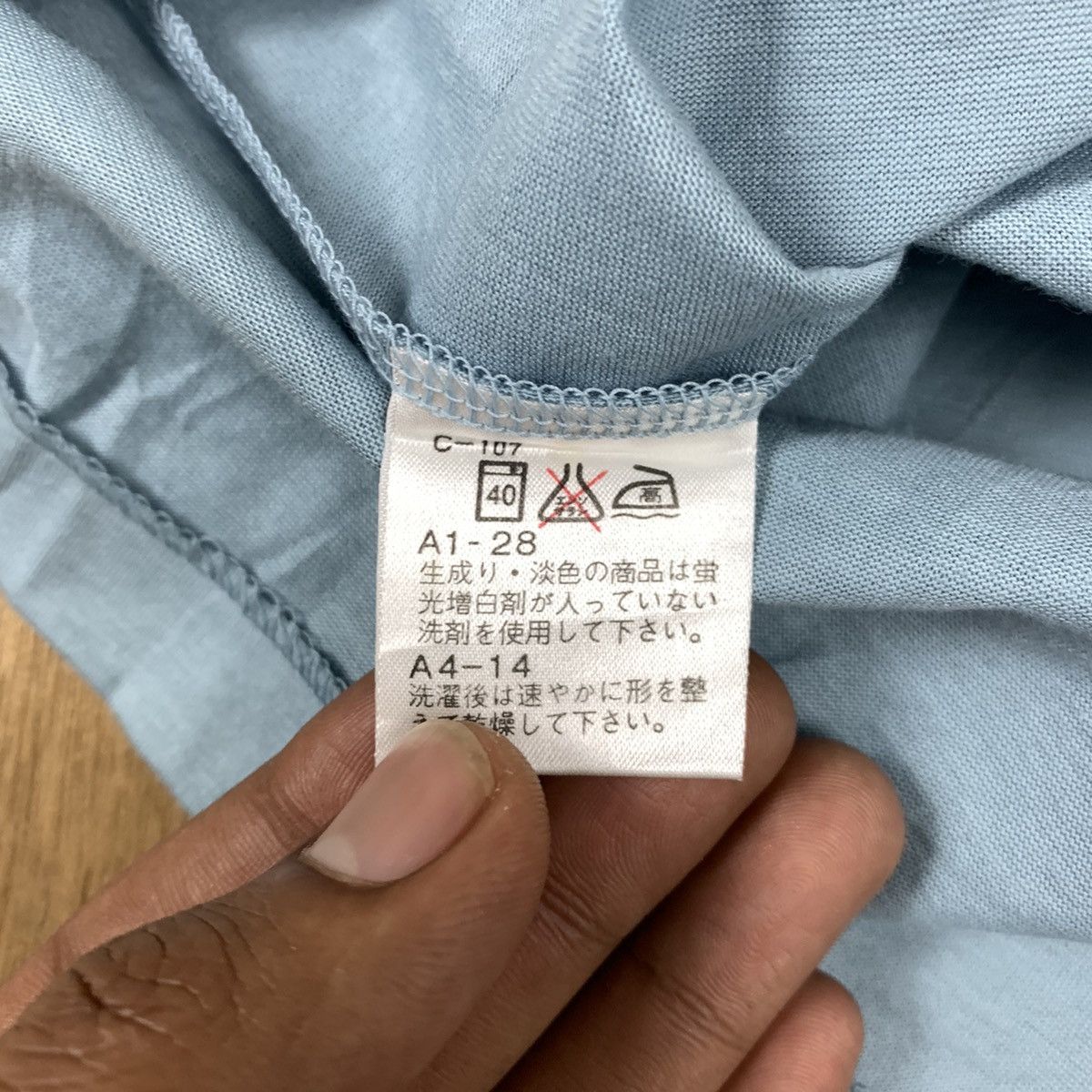 Japanese Brand × Stitch's Jeans × Vintage Vintage 80s WEATHERCOCK Single Stitch Pocket Plain Tshirt Size US M / EU 48-50 / 2 - 15 Thumbnail