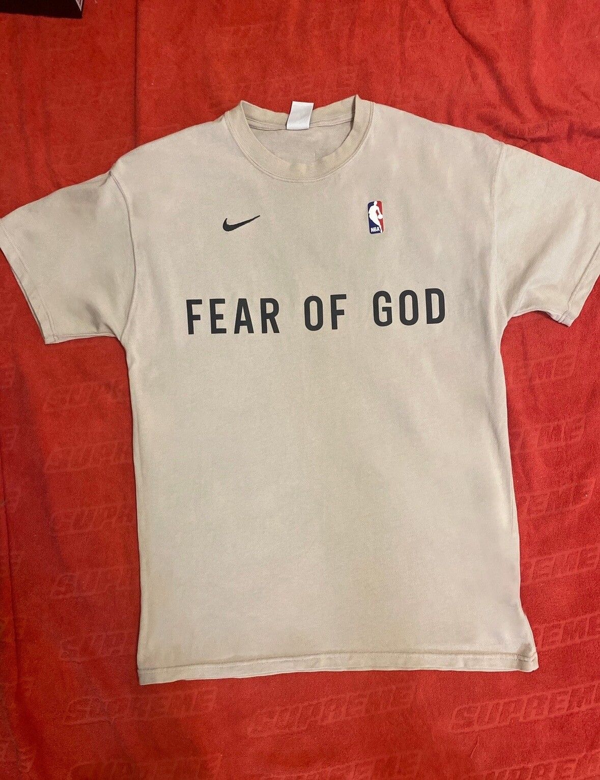 Nike Fear of God x Nike NBA Tshirt | Grailed