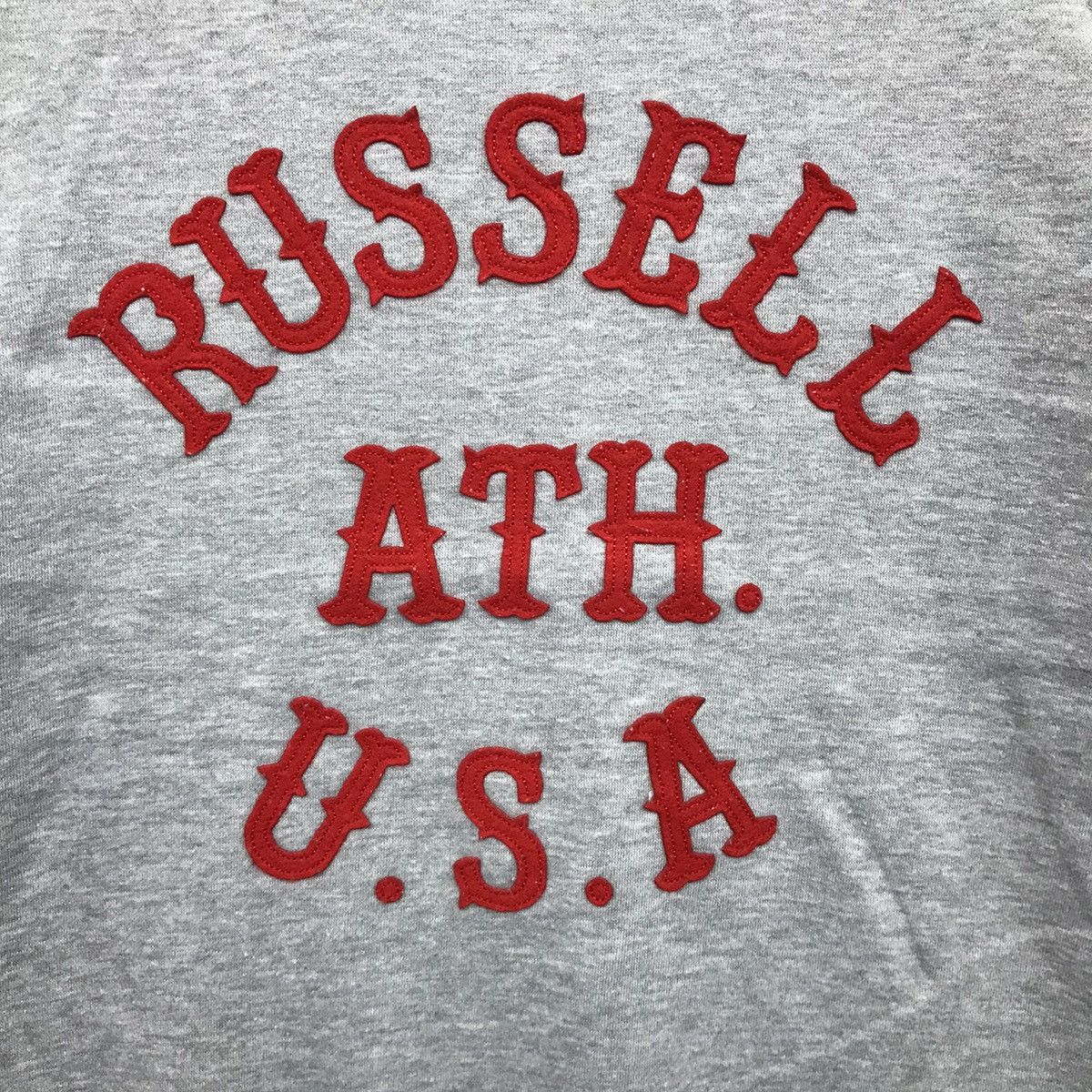 Russell Athletic × Vintage Vintage Russel Athletic U.S.A Short Sleeve Sweatshirt Size US S / EU 44-46 / 1 - 3 Thumbnail