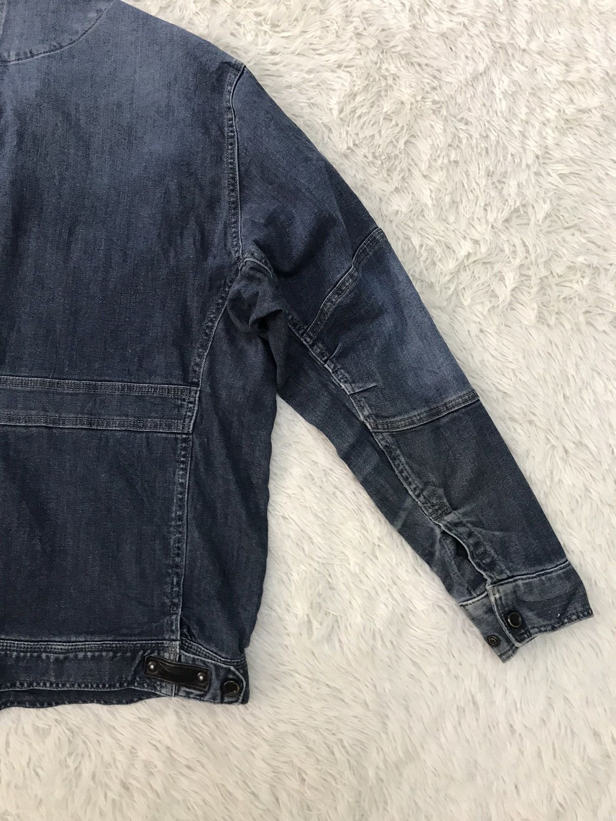 Japanese Brand Blue B Neo Denim Jacket Size US L / EU 52-54 / 3 - 13 Thumbnail
