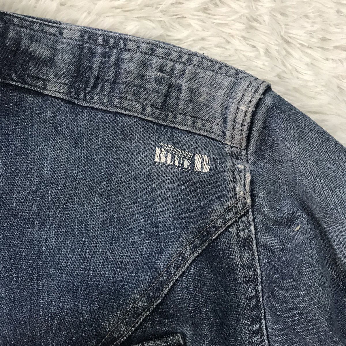 Japanese Brand Blue B Neo Denim Jacket Size US L / EU 52-54 / 3 - 9 Thumbnail
