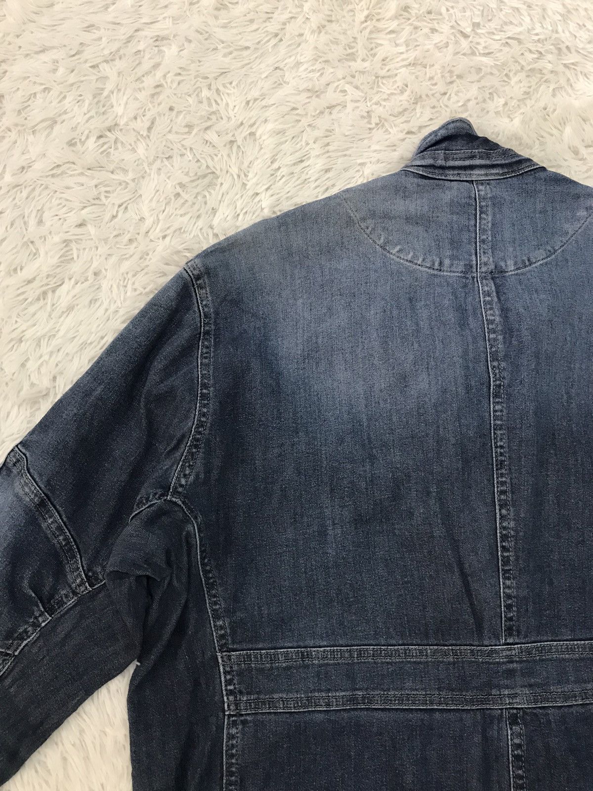 Japanese Brand Blue B Neo Denim Jacket Size US L / EU 52-54 / 3 - 10 Thumbnail