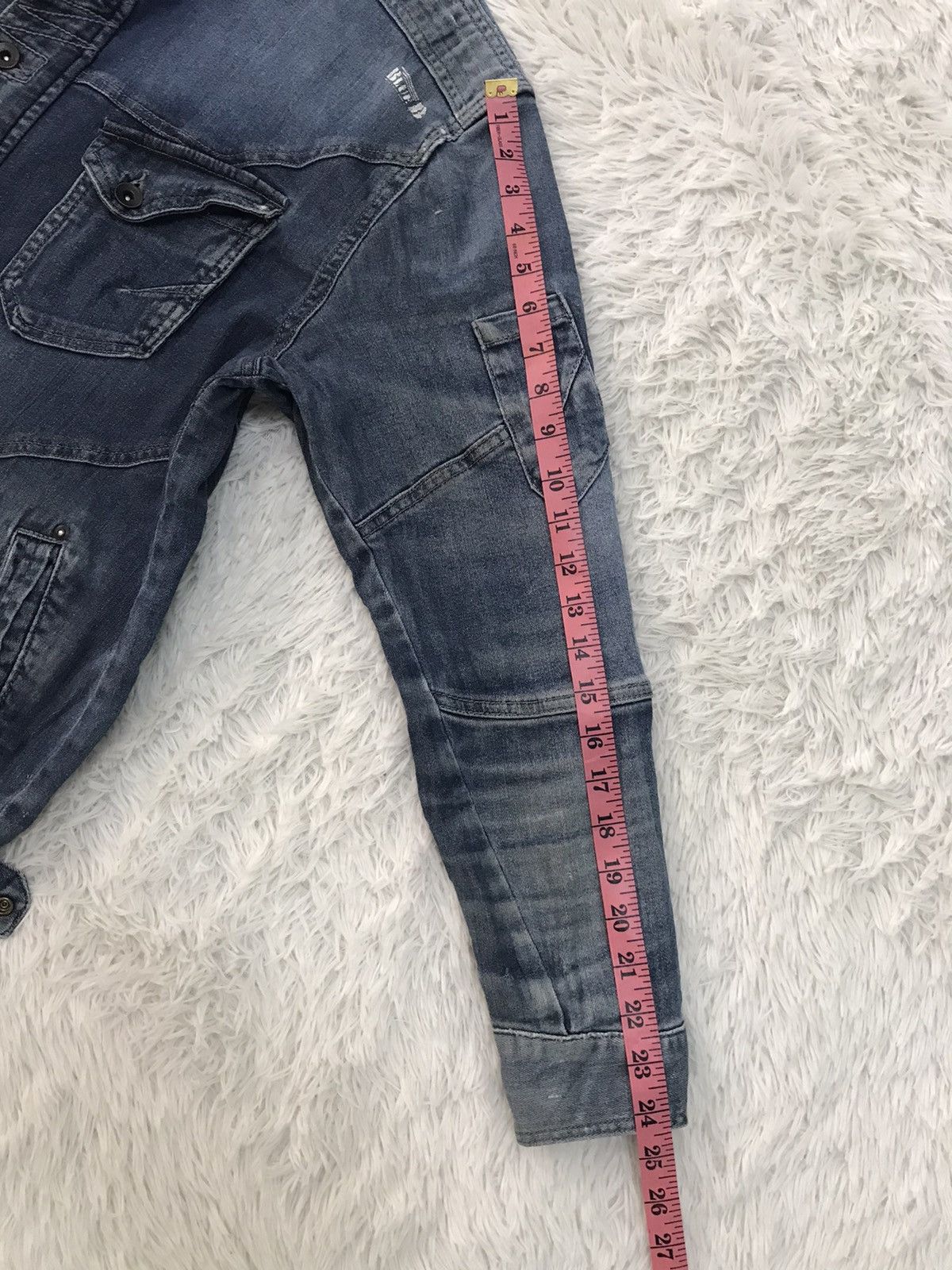 Japanese Brand Blue B Neo Denim Jacket Size US L / EU 52-54 / 3 - 24 Thumbnail