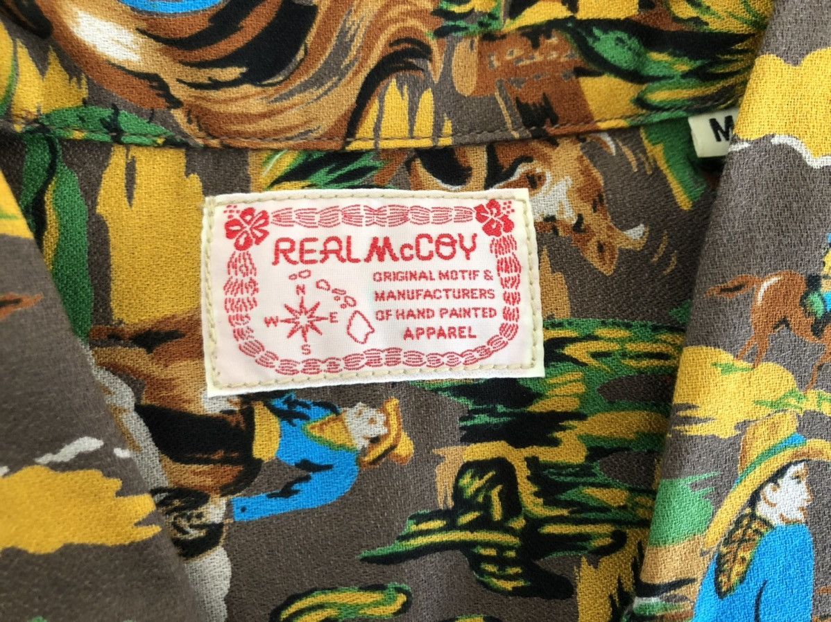 The Real McCoy's Real McCoy Japan Western Cowboy Open Collar Hawaiian Shirt Size US M / EU 48-50 / 2 - 24 Thumbnail