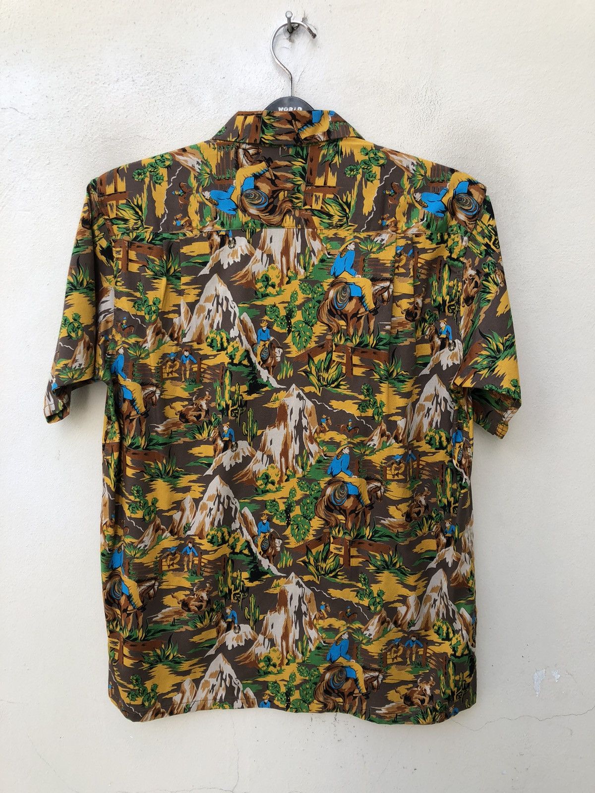 The Real McCoy's Real McCoy Japan Western Cowboy Open Collar Hawaiian Shirt Size US M / EU 48-50 / 2 - 18 Thumbnail