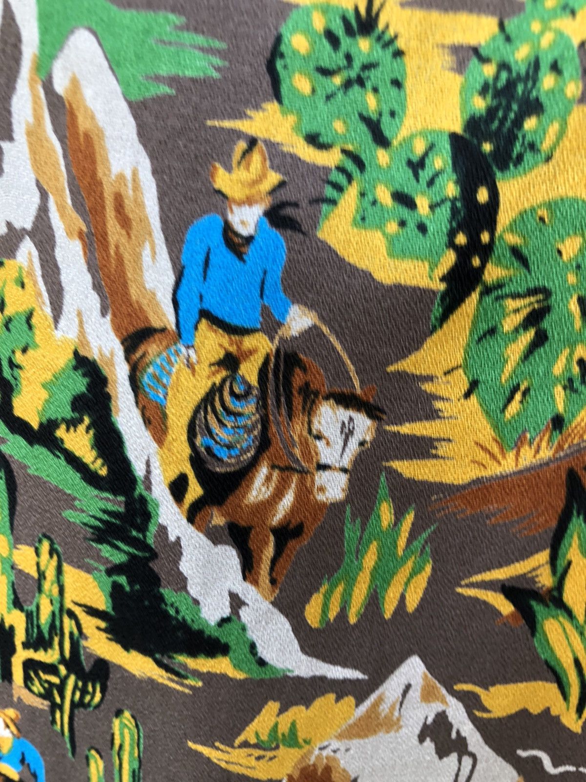 The Real McCoy's Real McCoy Japan Western Cowboy Open Collar Hawaiian Shirt Size US M / EU 48-50 / 2 - 12 Thumbnail