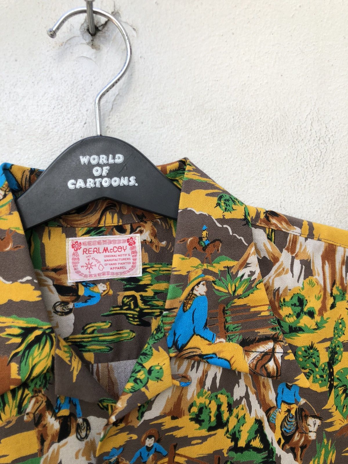 The Real McCoy's Real McCoy Japan Western Cowboy Open Collar Hawaiian Shirt Size US M / EU 48-50 / 2 - 9 Thumbnail
