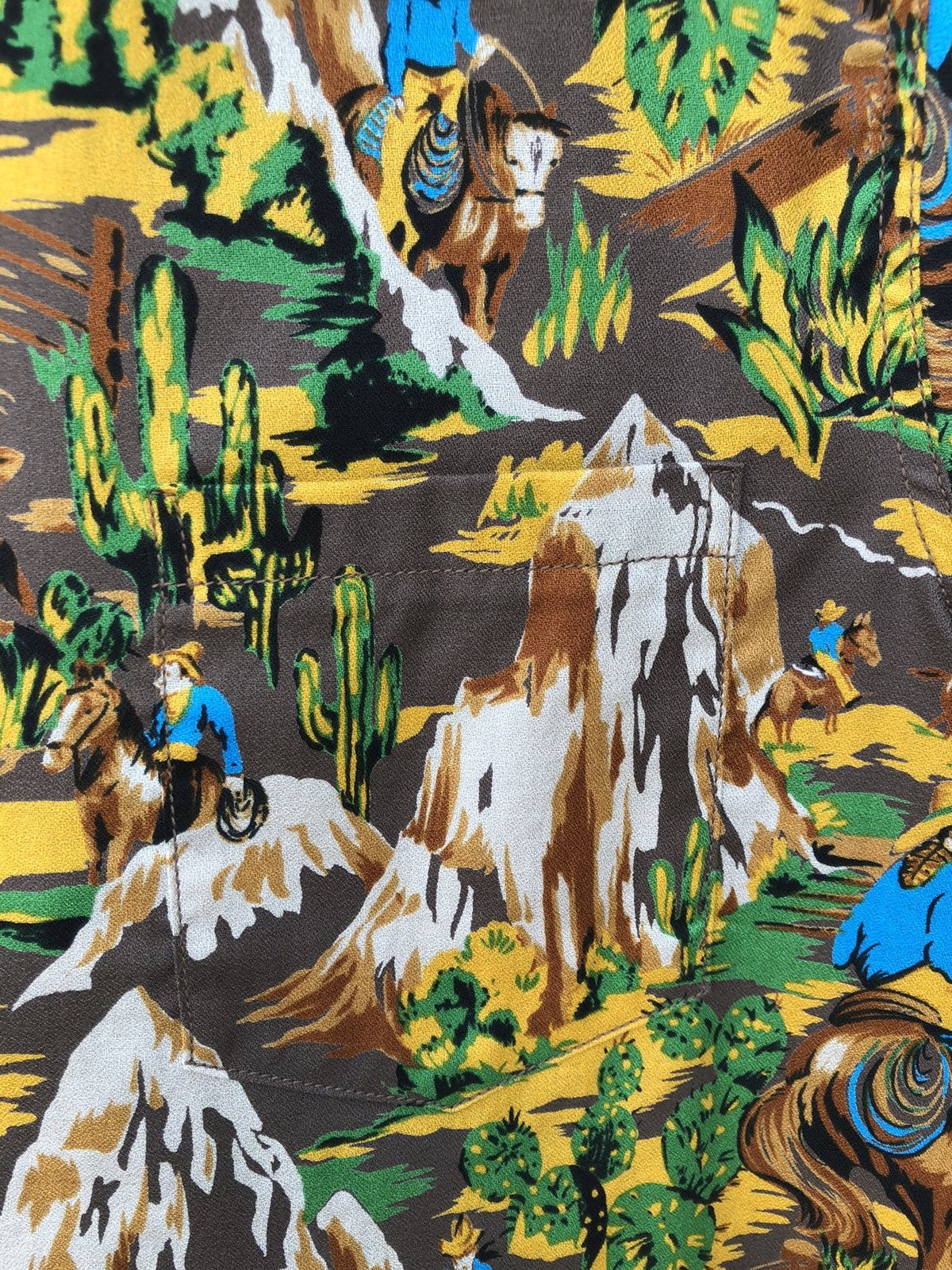 The Real McCoy's Real McCoy Japan Western Cowboy Open Collar Hawaiian Shirt Size US M / EU 48-50 / 2 - 10 Thumbnail