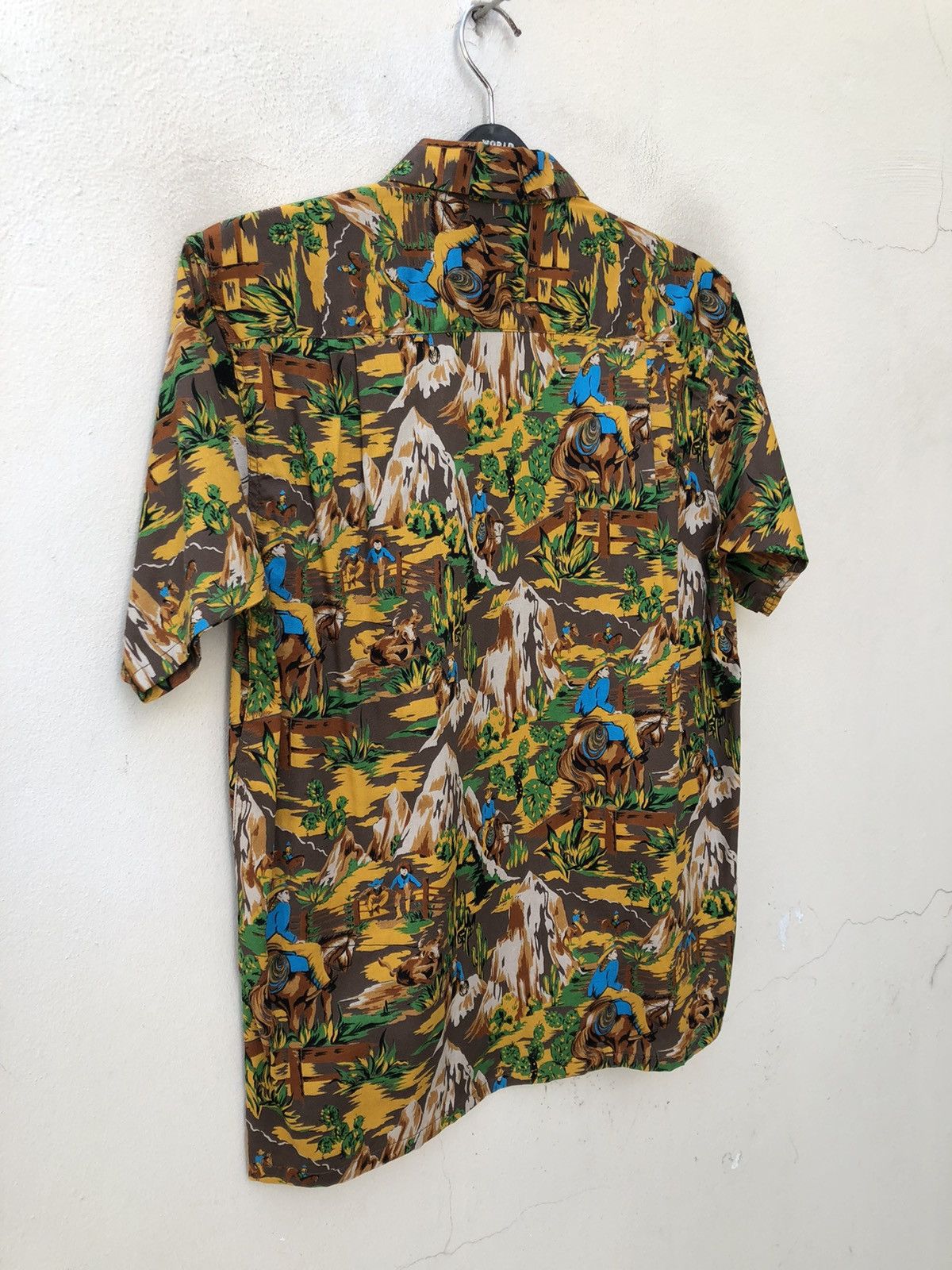 The Real McCoy's Real McCoy Japan Western Cowboy Open Collar Hawaiian Shirt Size US M / EU 48-50 / 2 - 23 Thumbnail