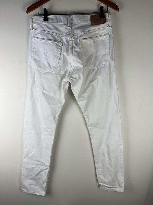 RRL Ralph Lauren RRL White Denim Jeans | Grailed