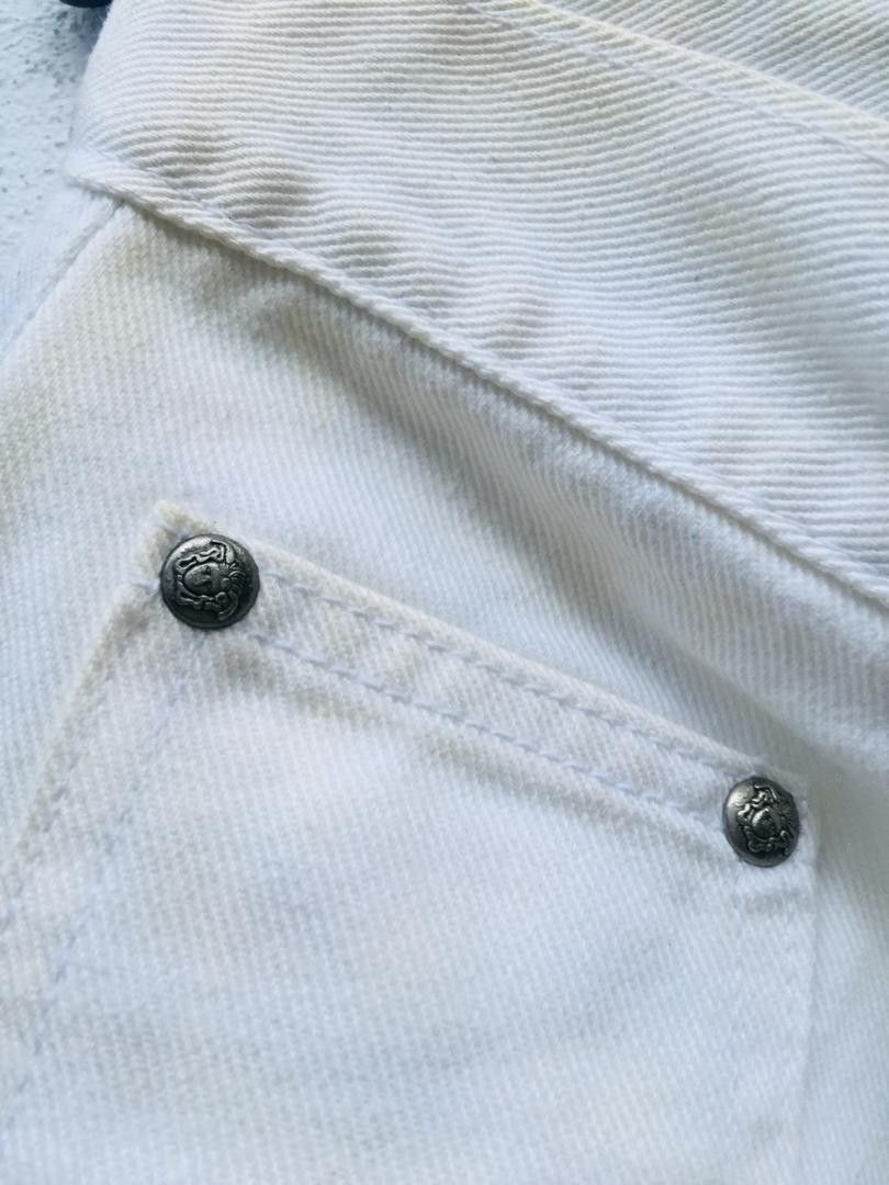 Versace Jeans Couture × Vintage Vintage Versace White Pant Travis Scott Fashion Style Size US 36 / EU 52 - 11 Thumbnail