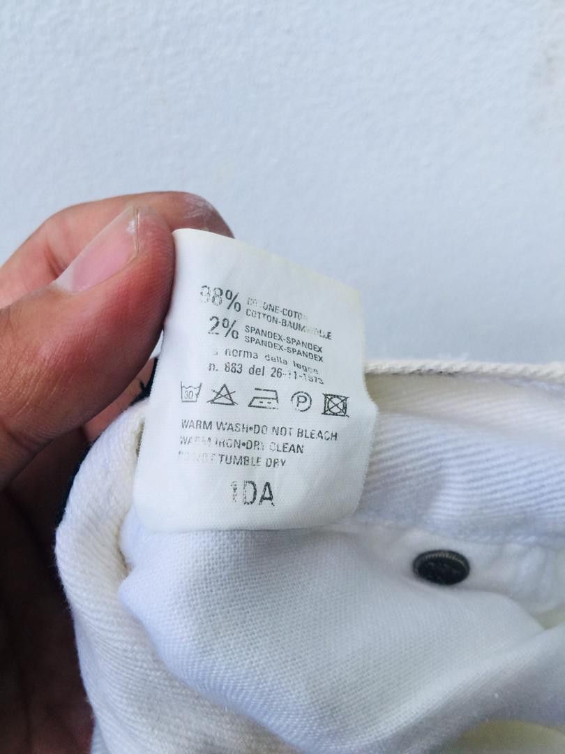 Versace Jeans Couture × Vintage Vintage Versace White Pant Travis Scott Fashion Style Size US 36 / EU 52 - 10 Thumbnail