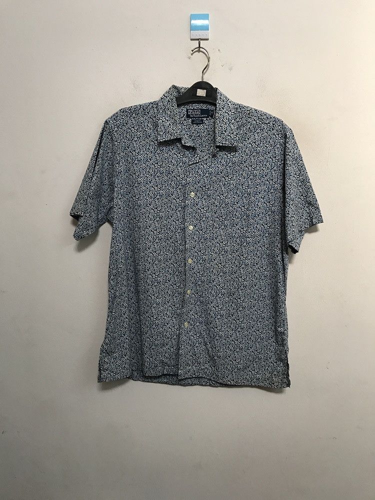 Polo Ralph Lauren × Ralph Lauren Vintage Polo RL "ADAMS" Flowers Baggy Hawaiian Shirt Size US M / EU 48-50 / 2 - 1 Thumbnail