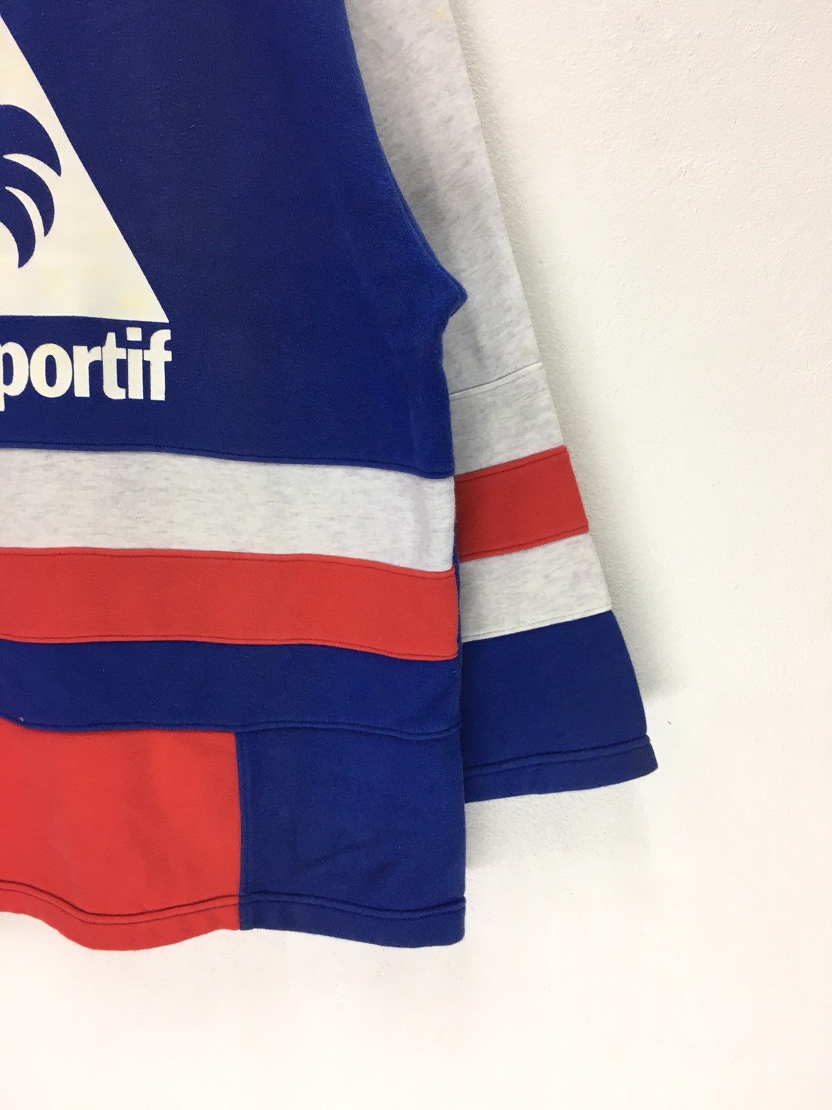 Le Coq Sportif × Sports Specialties Vintage Le Coq Sportif Big Logo Multicolour Sweatshirt Size US L / EU 52-54 / 3 - 5 Thumbnail