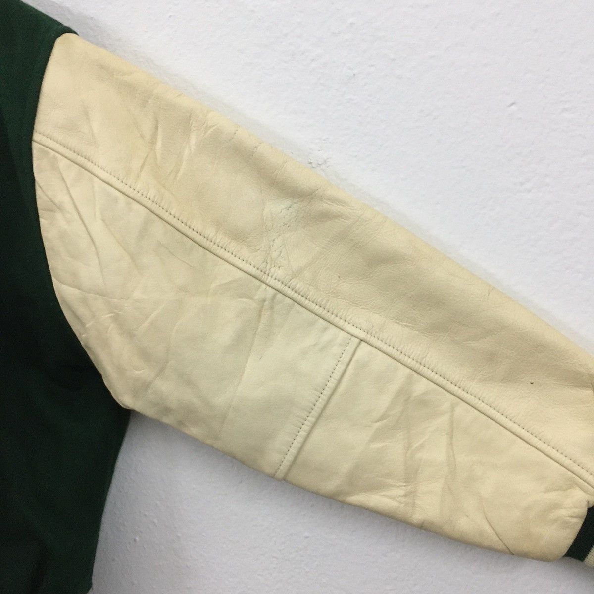 Vintage Rare Vintage University Shop All Embroidery Varsity Jacket Size US M / EU 48-50 / 2 - 17 Thumbnail