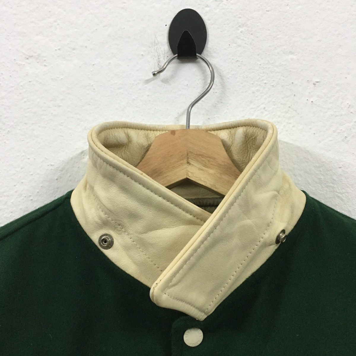 Vintage Rare Vintage University Shop All Embroidery Varsity Jacket Size US M / EU 48-50 / 2 - 14 Thumbnail