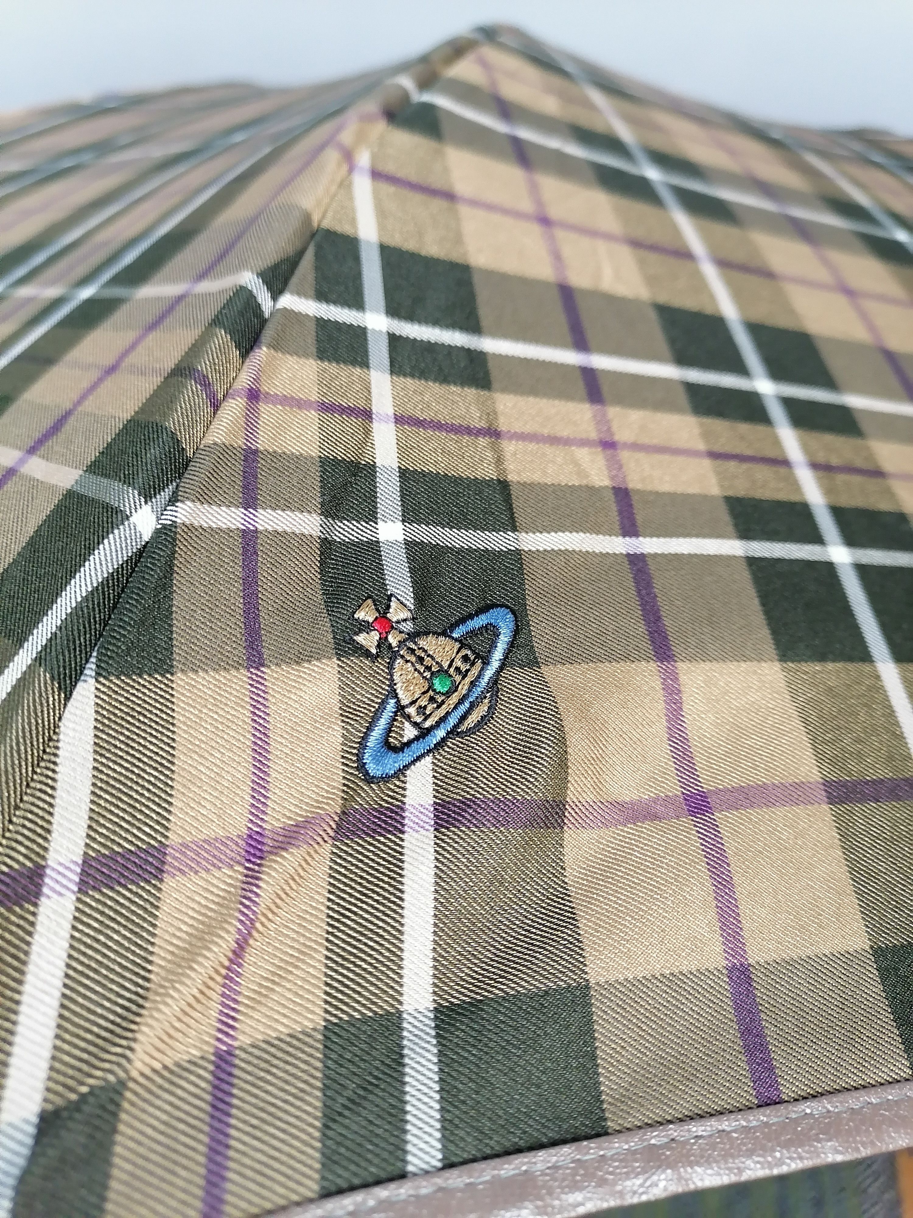 Vivienne Westwood Vintage Vivienne Westwood Checkered Foldable Umbrella Size ONE SIZE - 2 Thumbnail