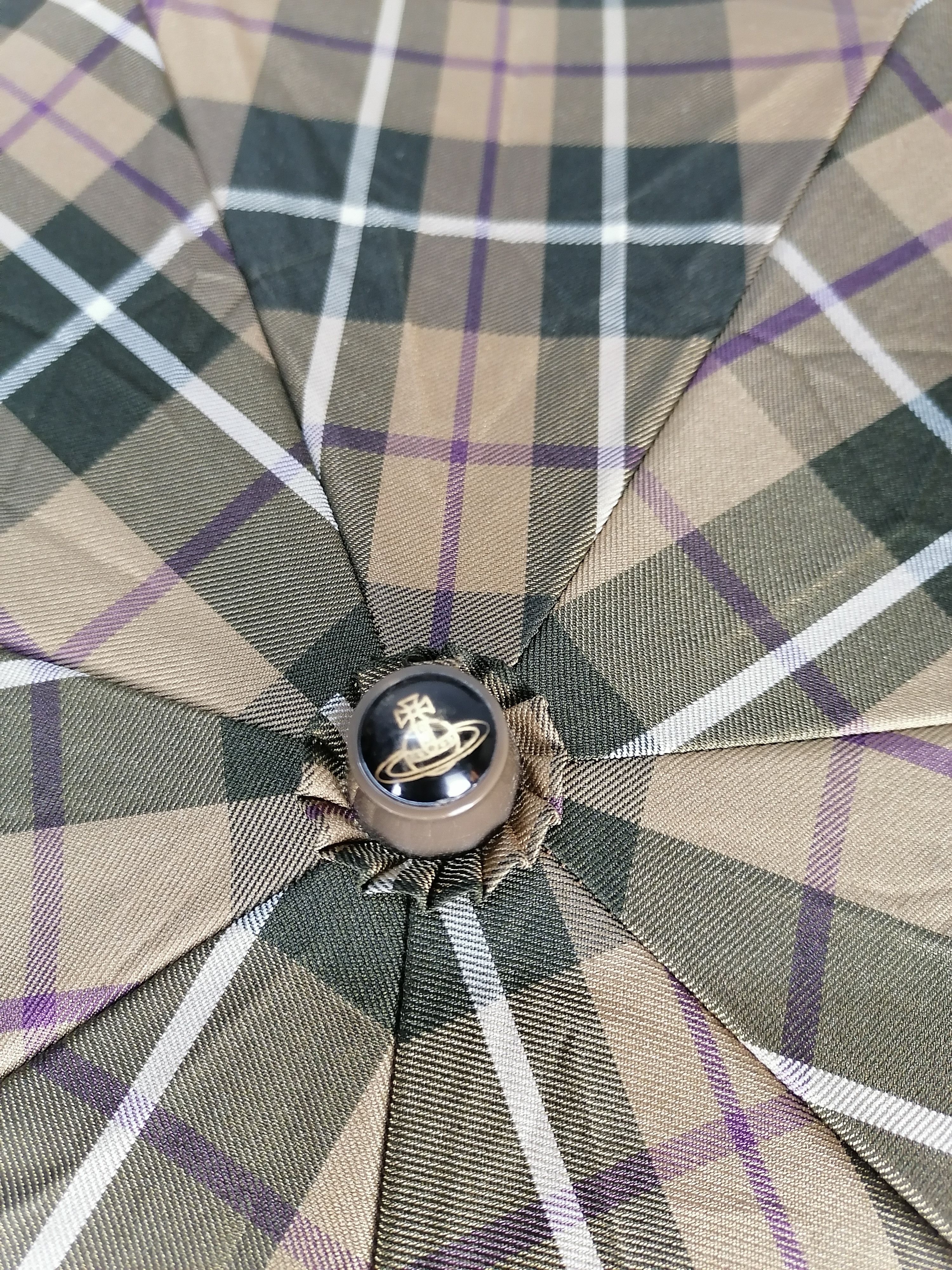 Vivienne Westwood Vintage Vivienne Westwood Checkered Foldable Umbrella Size ONE SIZE - 4 Thumbnail