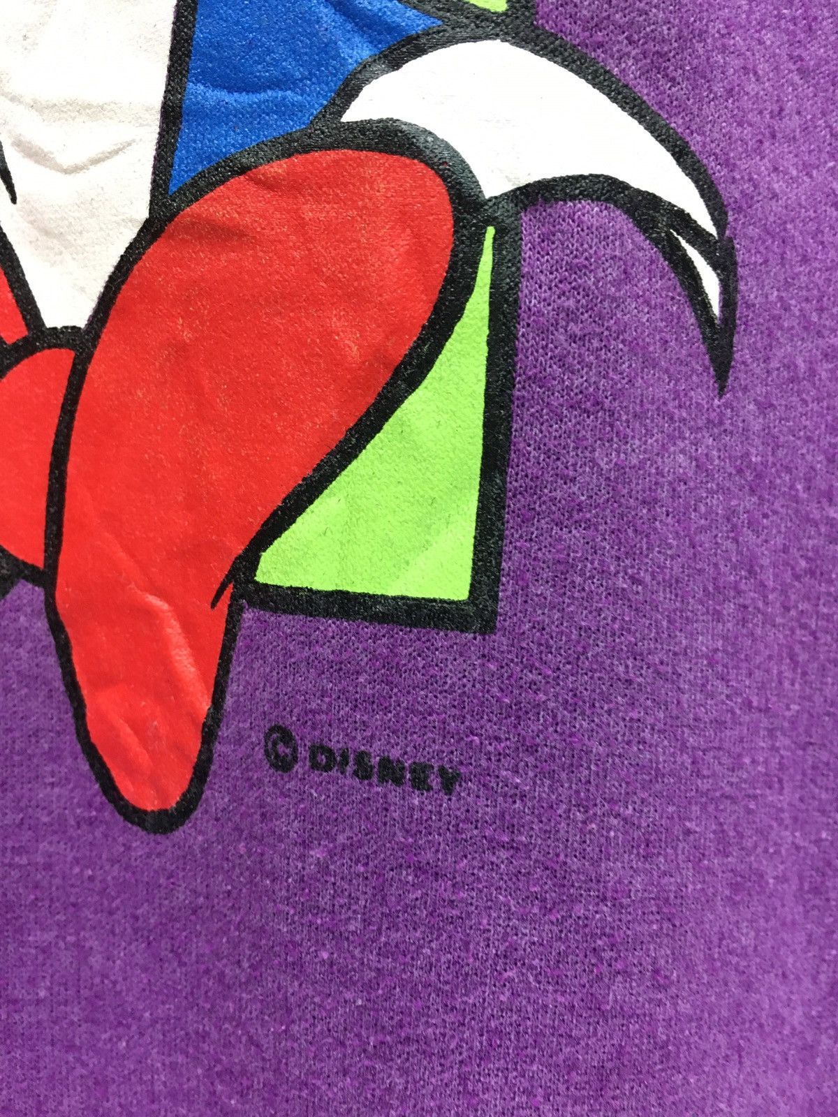 Cartoon Network × Disney × Vintage Vintage 90s Donald Duck Walt Disney Cartoon Sweatshirt Size US M / EU 48-50 / 2 - 4 Thumbnail