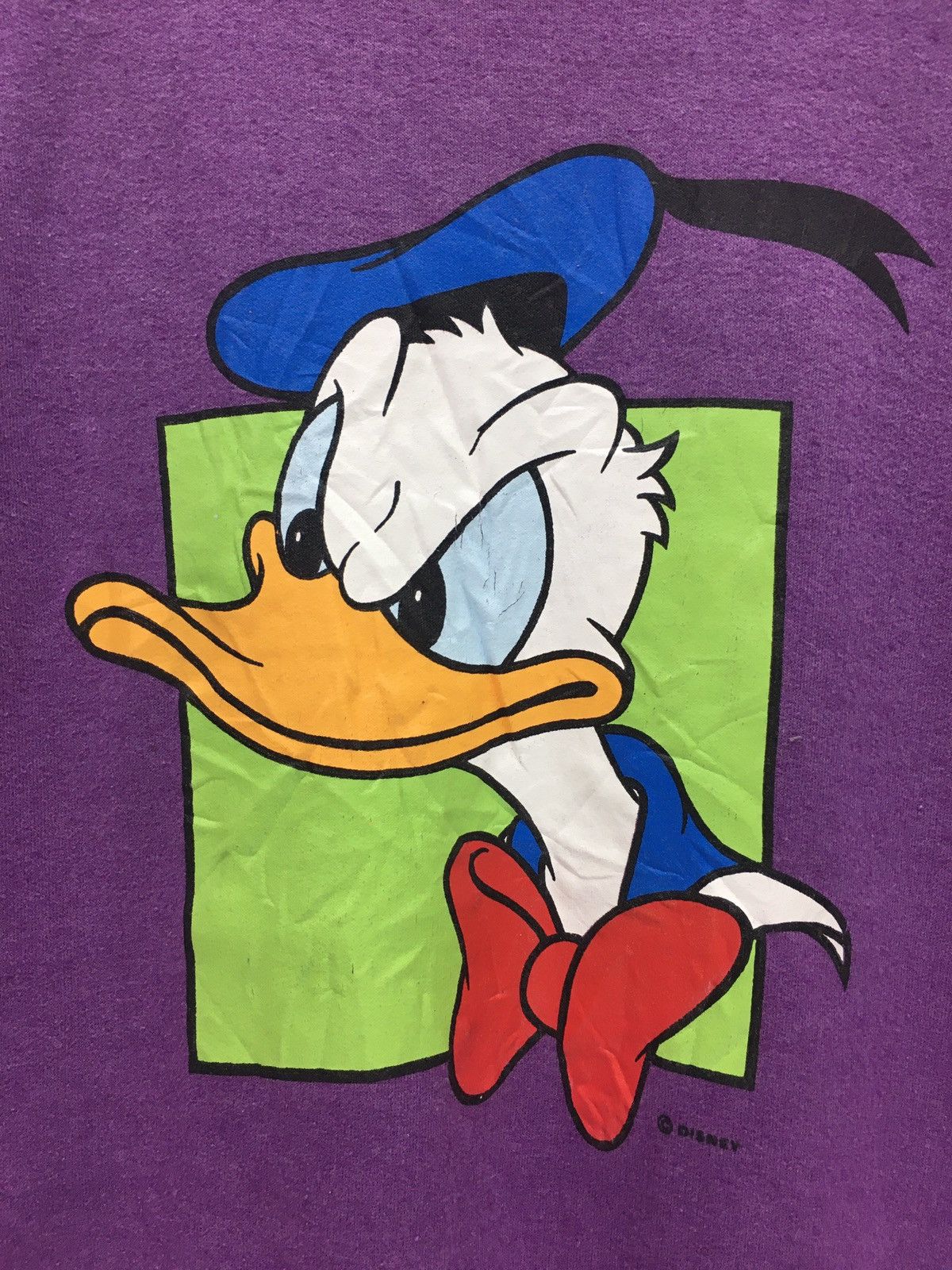 Cartoon Network × Disney × Vintage Vintage 90s Donald Duck Walt Disney Cartoon Sweatshirt Size US M / EU 48-50 / 2 - 3 Thumbnail