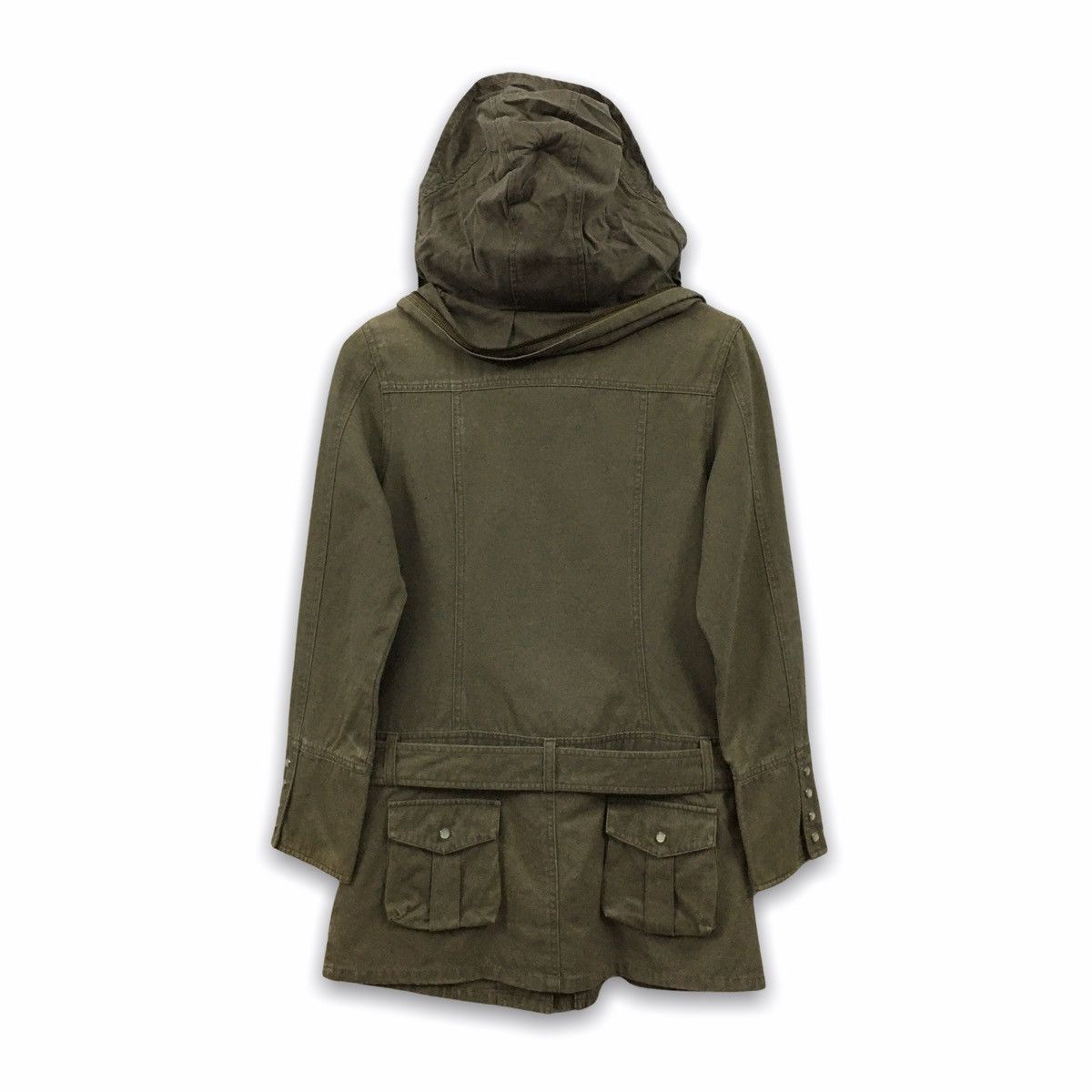 Von Dutch Rare Von Dutch Multi Pocket Hooded Jacket Size L / US 10 / IT 46 - 2 Thumbnail