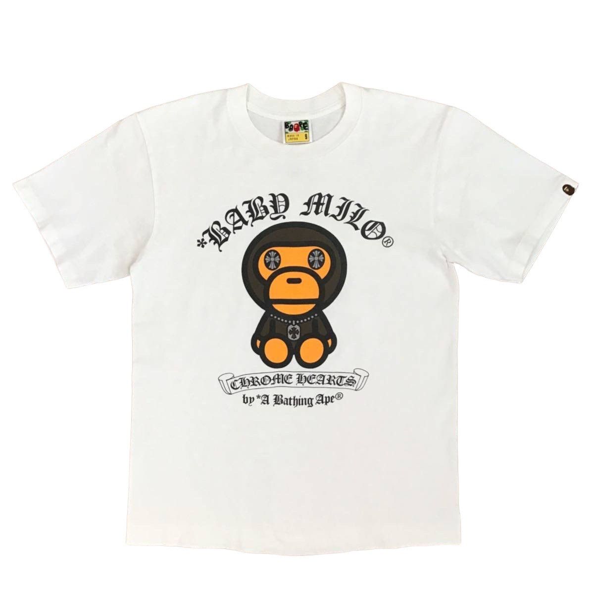 Bape BAPE x Chrome Hearts Baby Milo T-Shirt | Grailed