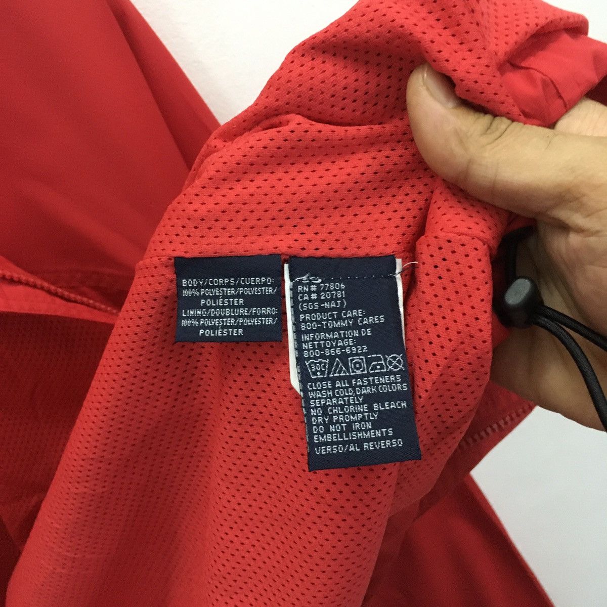 Tommy Hilfiger × Vintage Vintage TOMMY HILFIGER Light Jacket Size US M / EU 48-50 / 2 - 5 Thumbnail