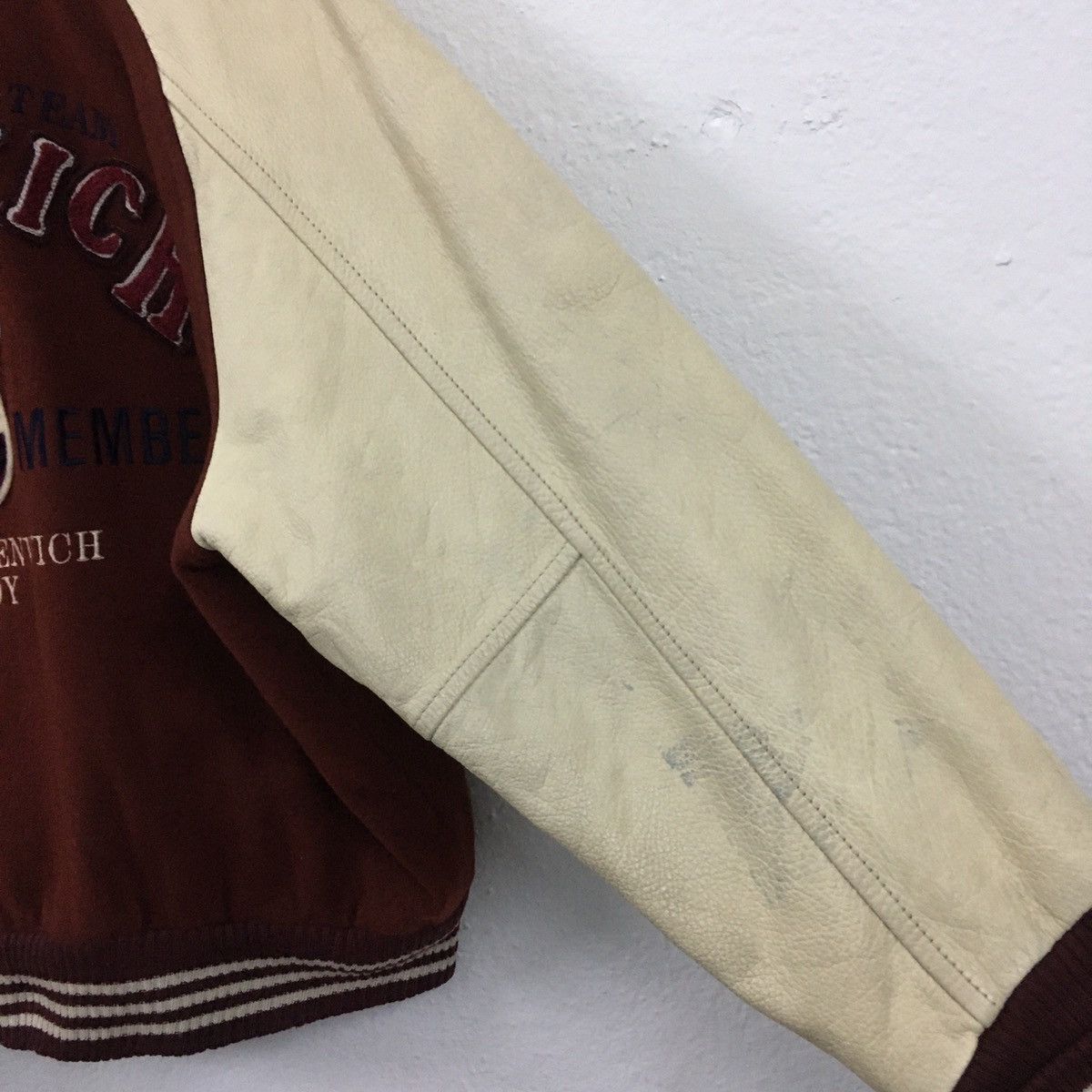 Vintage Vintage East Boy Football Team Green Wich Varsity Jacket Size US M / EU 48-50 / 2 - 18 Thumbnail